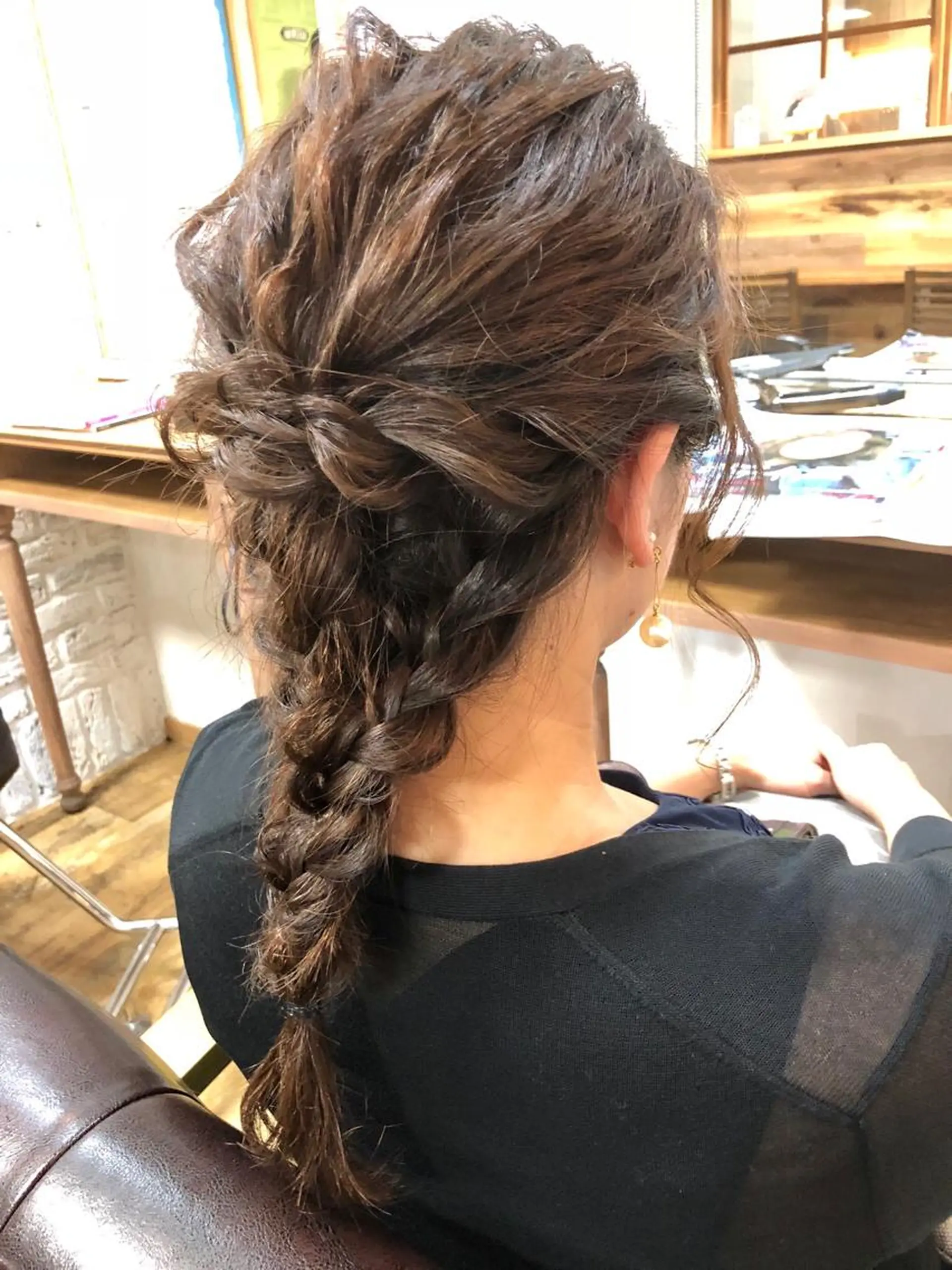 セミロング ヘアアレンジ Laf.【ラフ］北坂戸駅前所属・🌈New Open Laf.🌈奥居伸輔のヘアスタイル