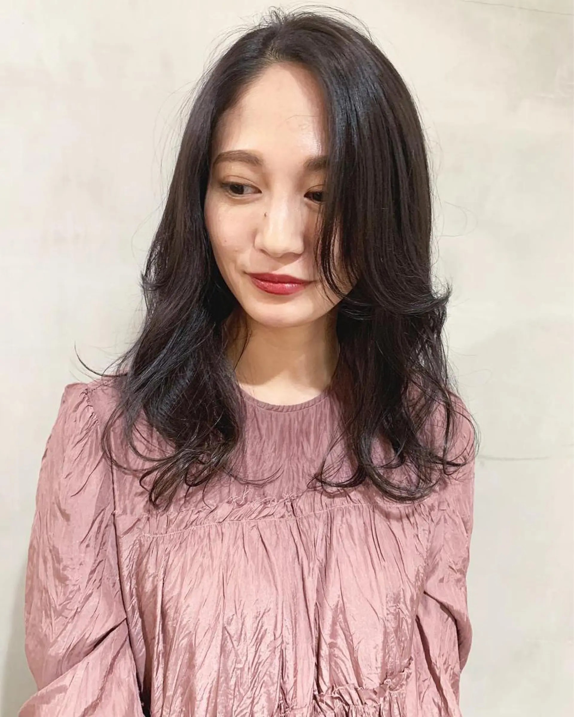 セミロング カラー ヘアカラー トリートメント 優 作のヘアスタイル