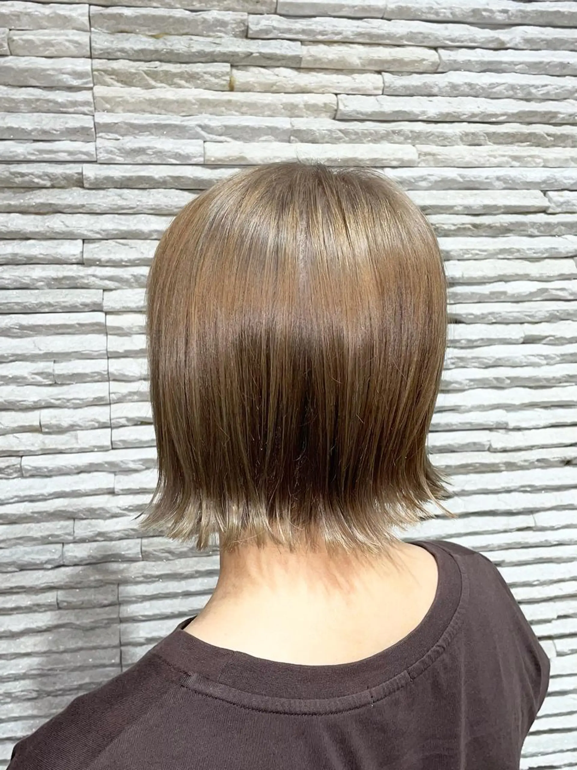 ショート ヘアカラー 嶋田 ゆきのヘアスタイル