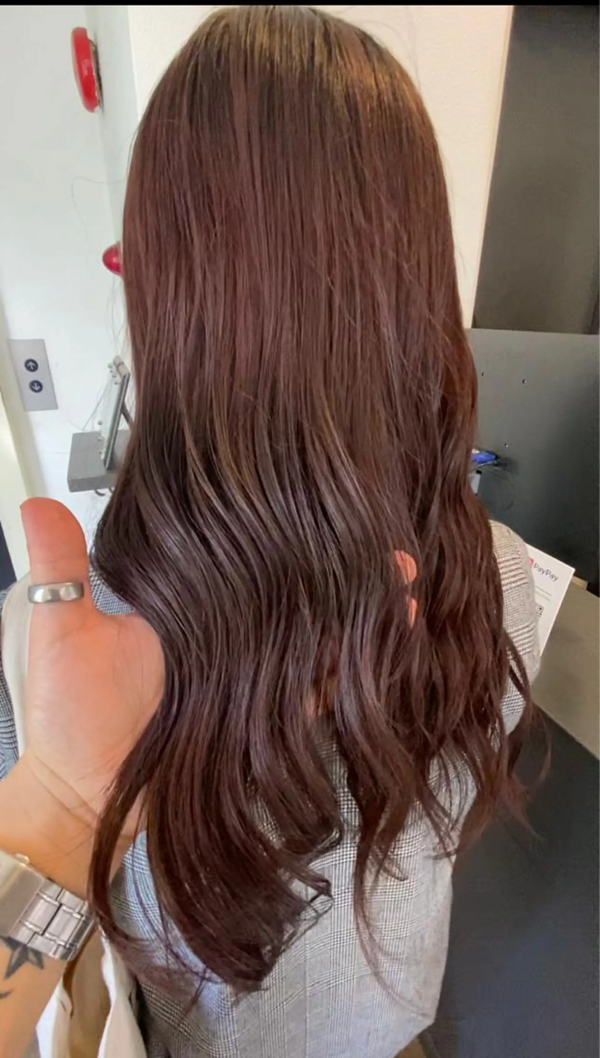 セミロング カラー jill by gisel＿奥家のヘアスタイル