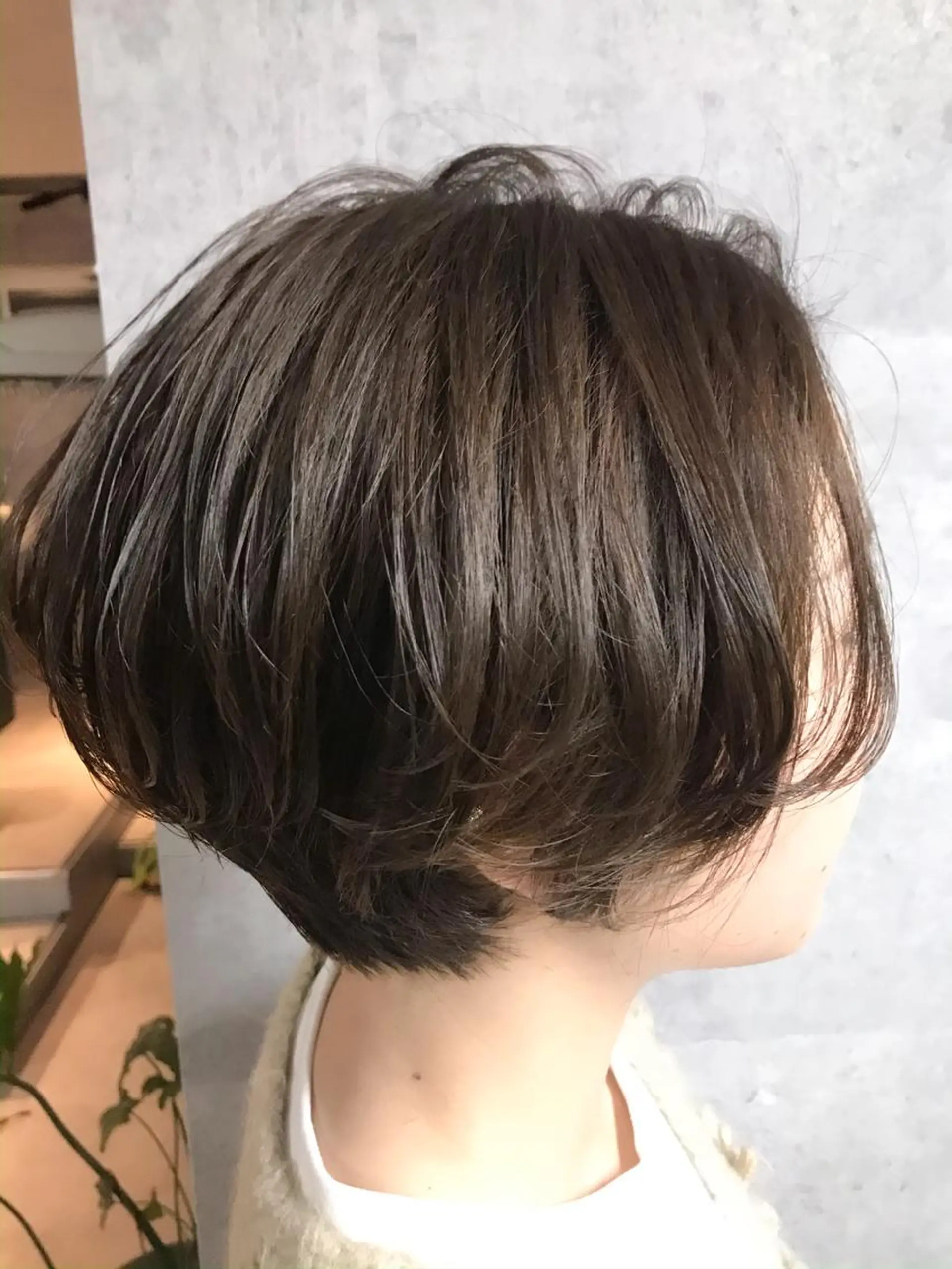 ショート カラー ショートボブ 透明感カラー ボブ ショートヘア カット ヘアカラー トリートメント 久保亮太 /大人ショートのヘアスタイル