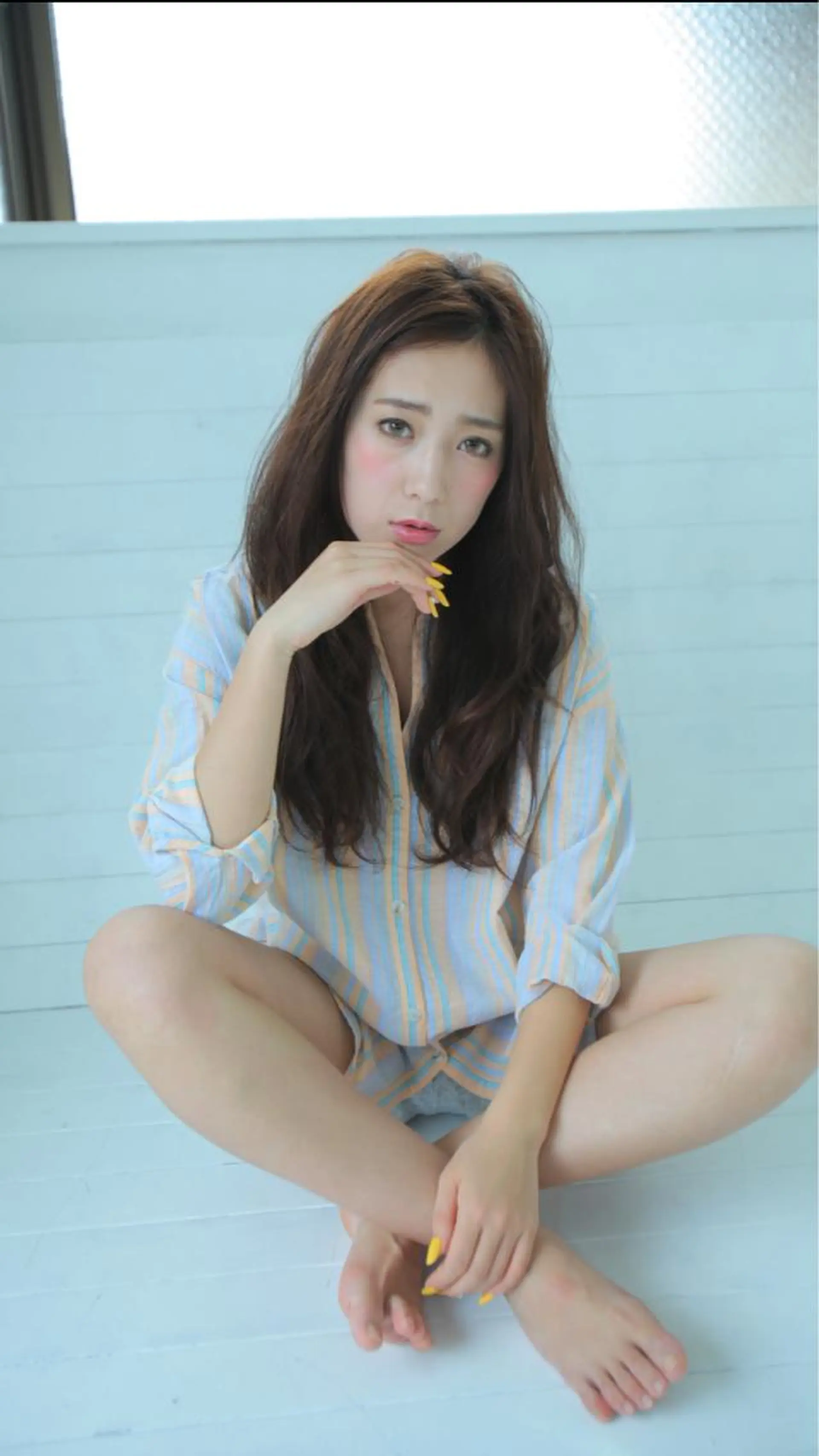 ロング カラー パーマ LEDマツエク/ アイブロウ/石原の眉毛・アイブロウイメージ