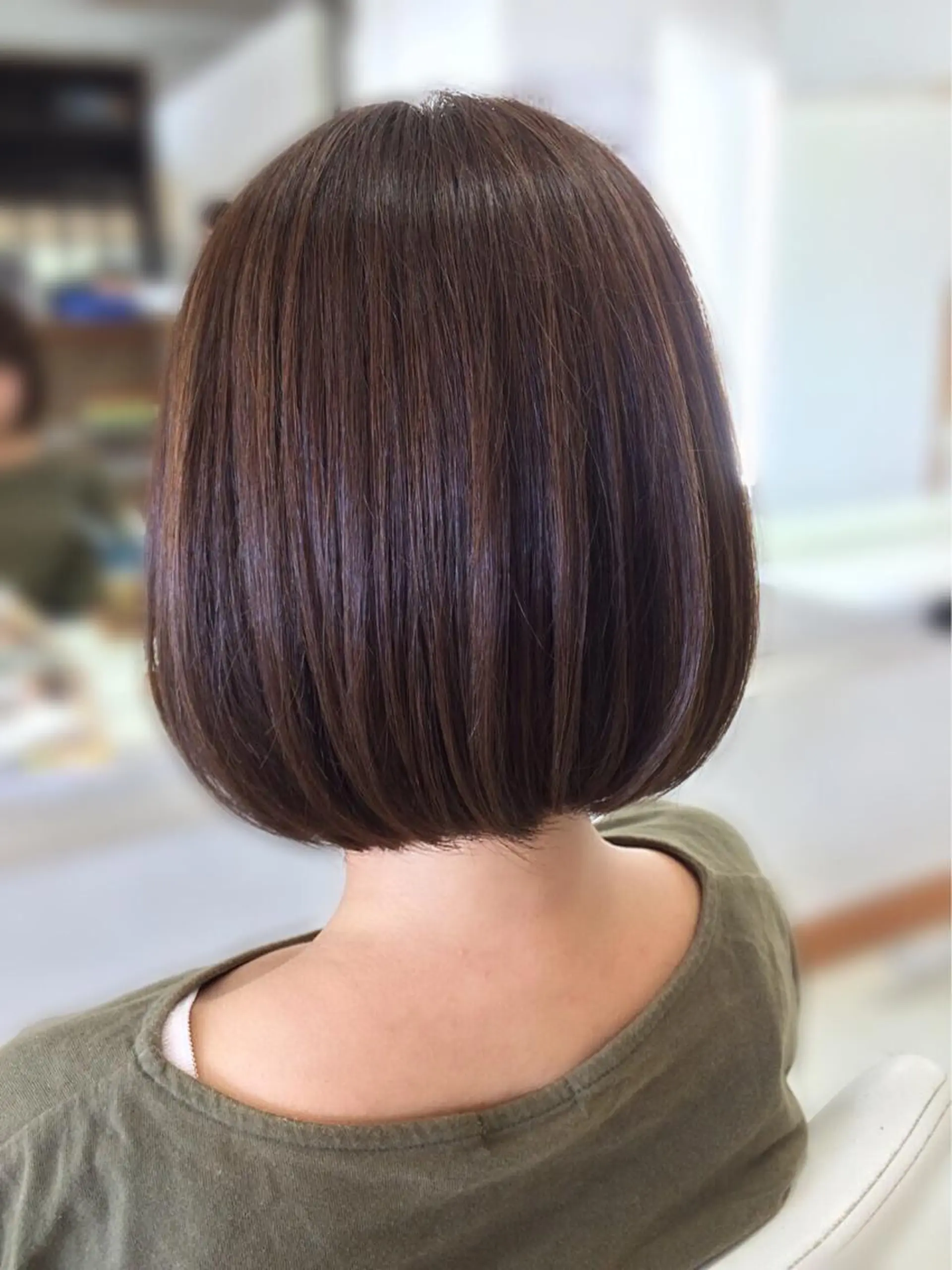 ミディアム トリートメント Hair VERDEのヘアスタイル