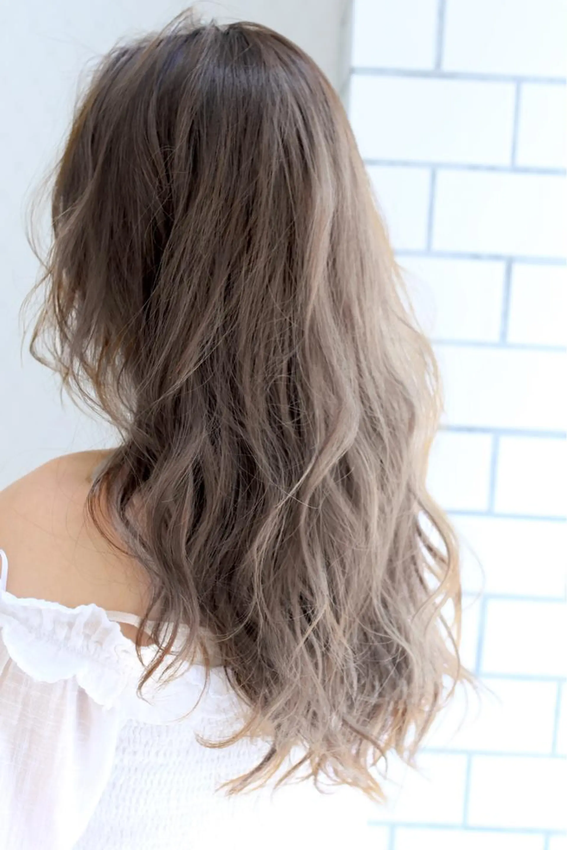 カラー グレージュ カット ヘアカラー トリートメント ☆ハイトーン口コミ◎ WiLL/京橋のヘアスタイル