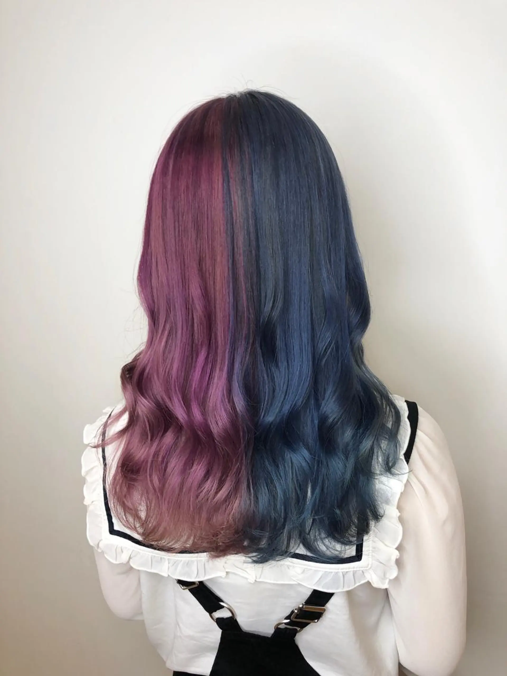 セミロング ヘアカラー トリートメント 美髪改善・ストレート 🌿エクステ/カンジのヘアスタイル