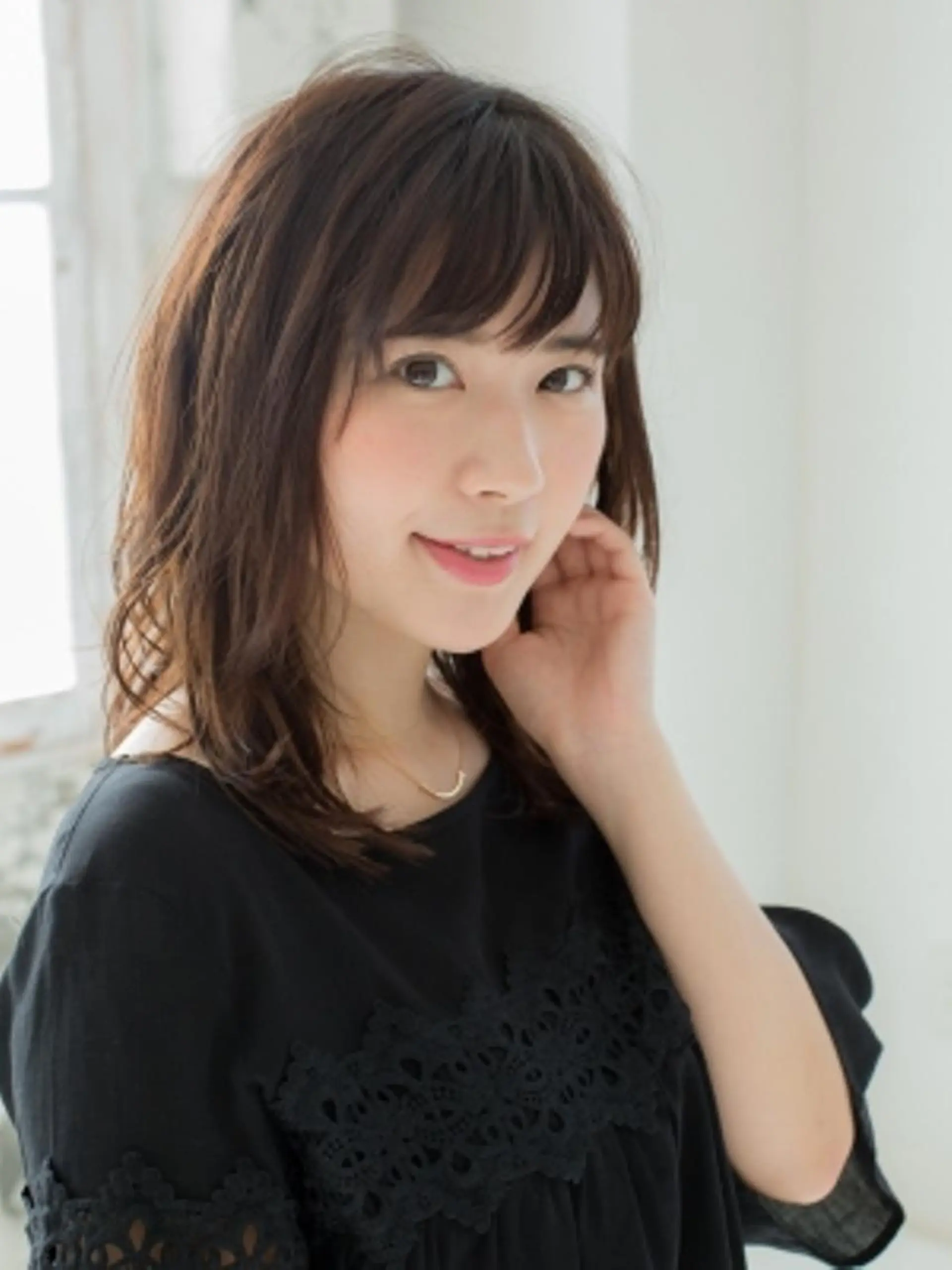 ミディアム カラー パーマ amie 松戸 【アミ】のヘアスタイル