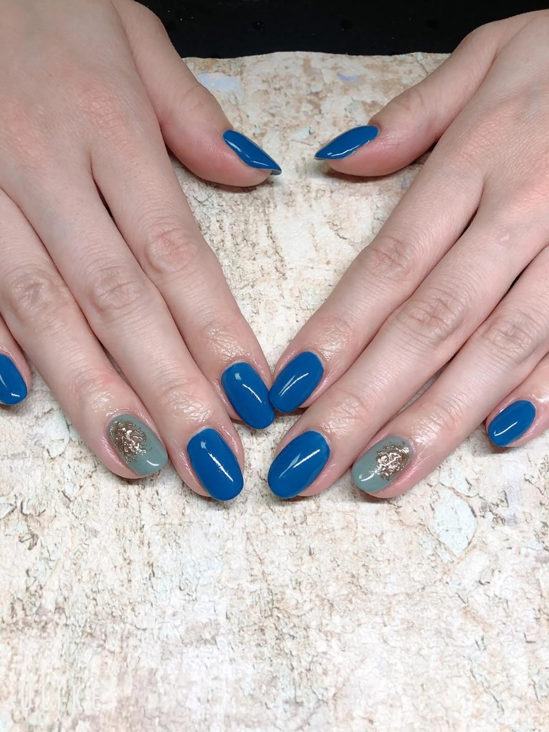 ネイル アートネイル フレンチネイル ジェルネイル グラデーション 韓国ネイル Nail room Bimano所属・Bimano seica♡+°のネイルデザイン