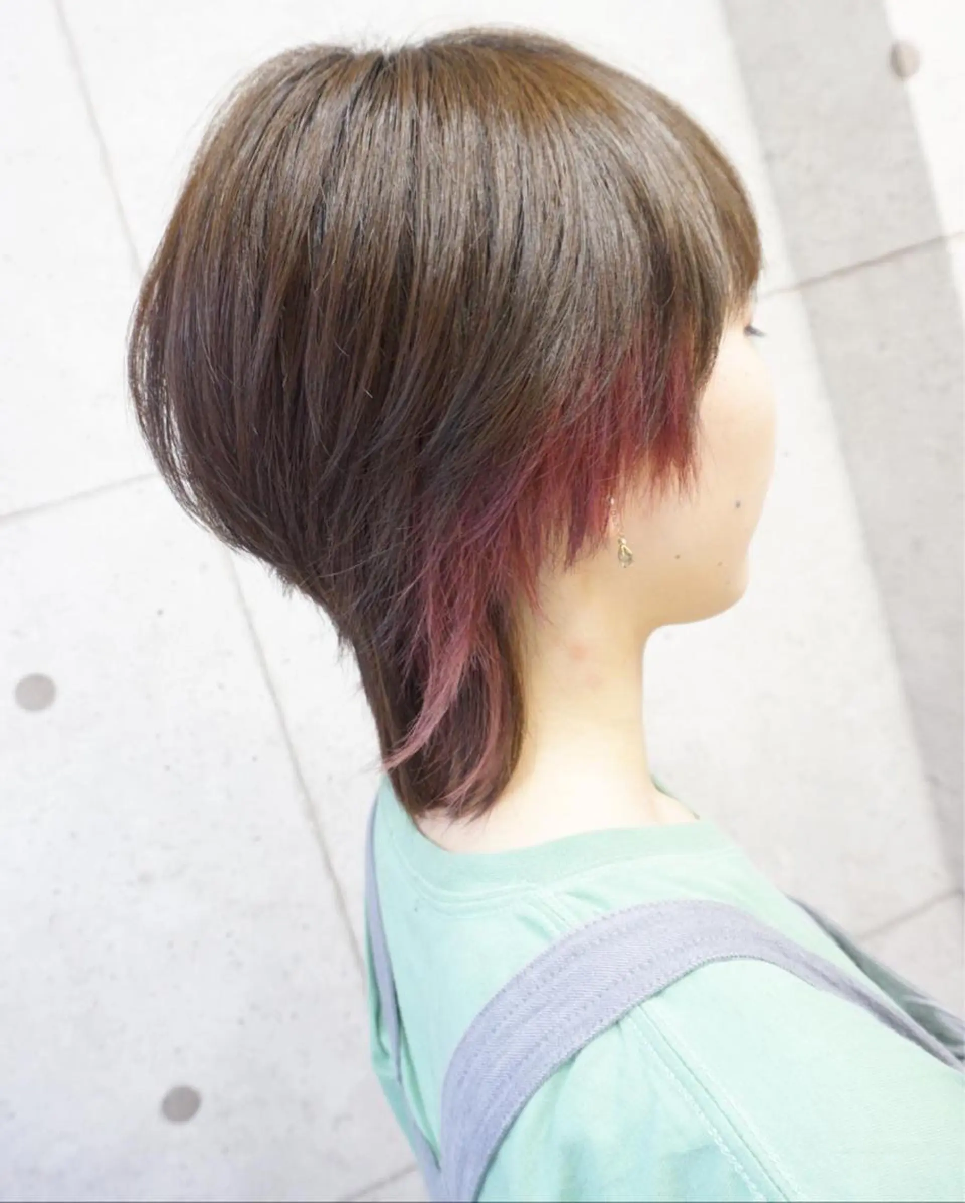 ショート ウルフカット hair teria ryu 大塚のヘアスタイル