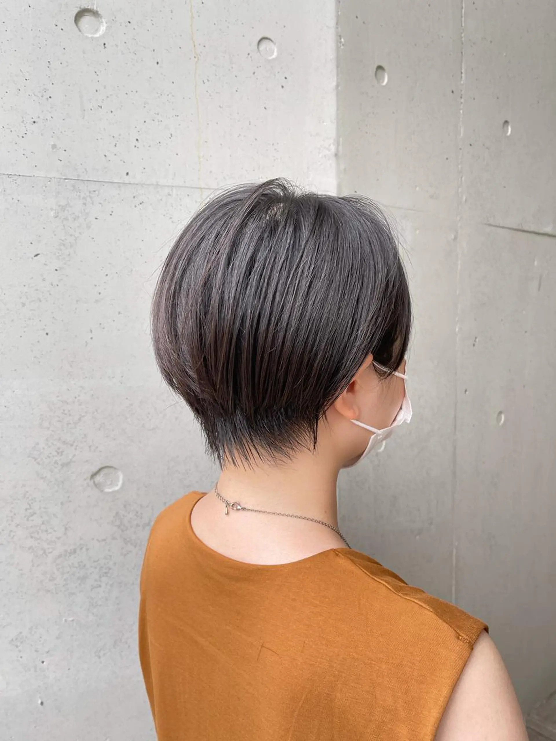 ショート カット AUBE HAIR sereine　オーブヘアー　セレーヌ所属・💐くびれヘア/艶髪 山根　禎章のヘアスタイル
