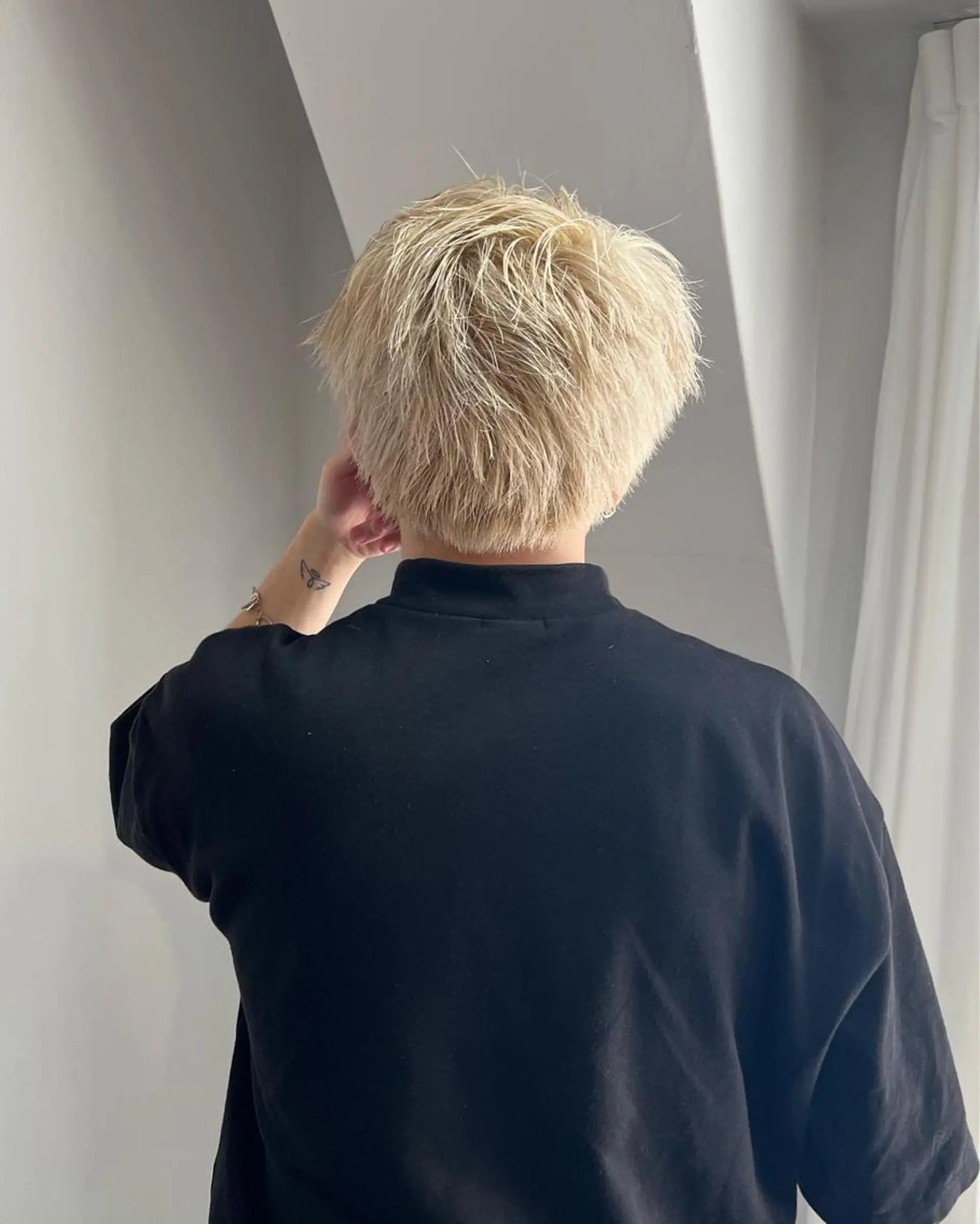 ショート カラー メンズ nendo_hair所属・ハイトーン/ボブ 🎀sonokaのヘアスタイル