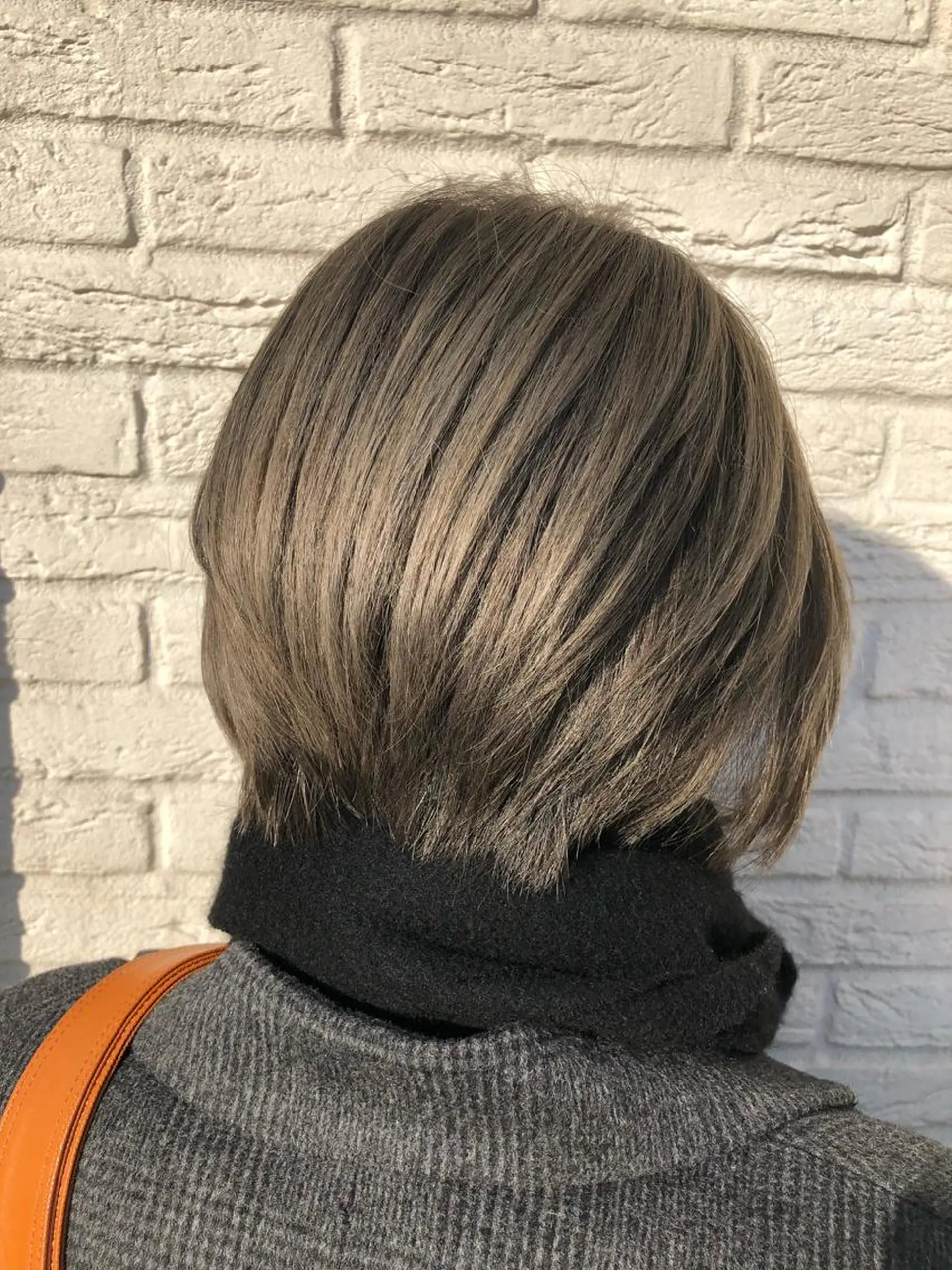 ショート カラー グレージュ カット ヘアカラー Homey Kyoto所属・吉村 絢乃のヘアスタイル