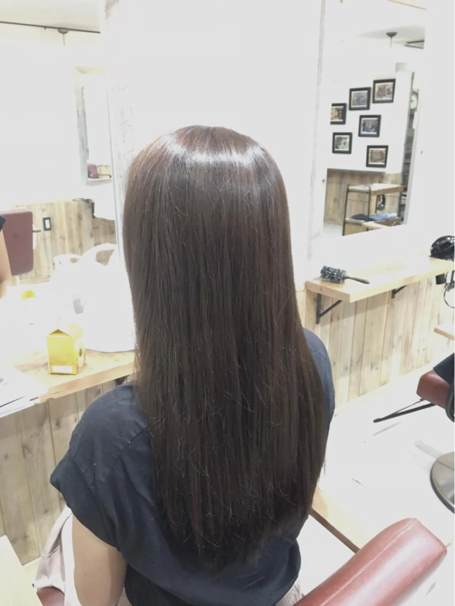 ロング カラー グレージュ Oasis所属・🦋Oasis RINA 🦋のヘアスタイル