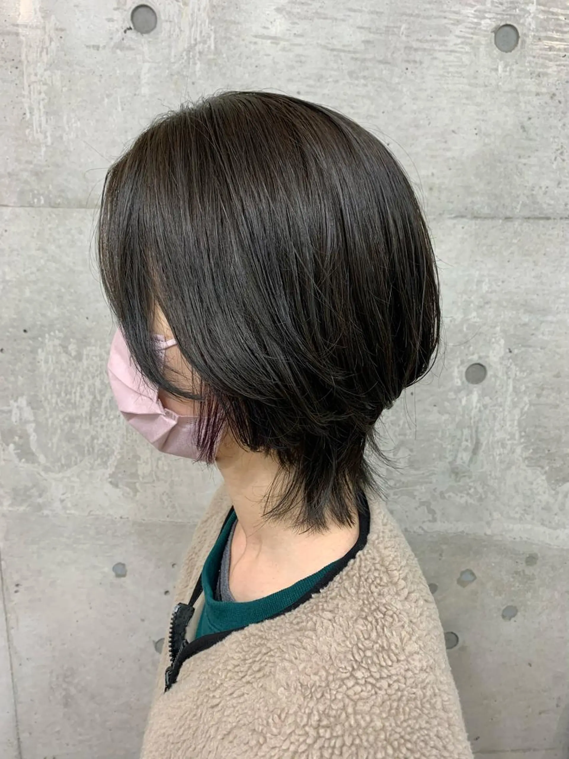 ショート カラー クセを最大限に活かす メンズパーマ奈良大祐のヘアスタイル