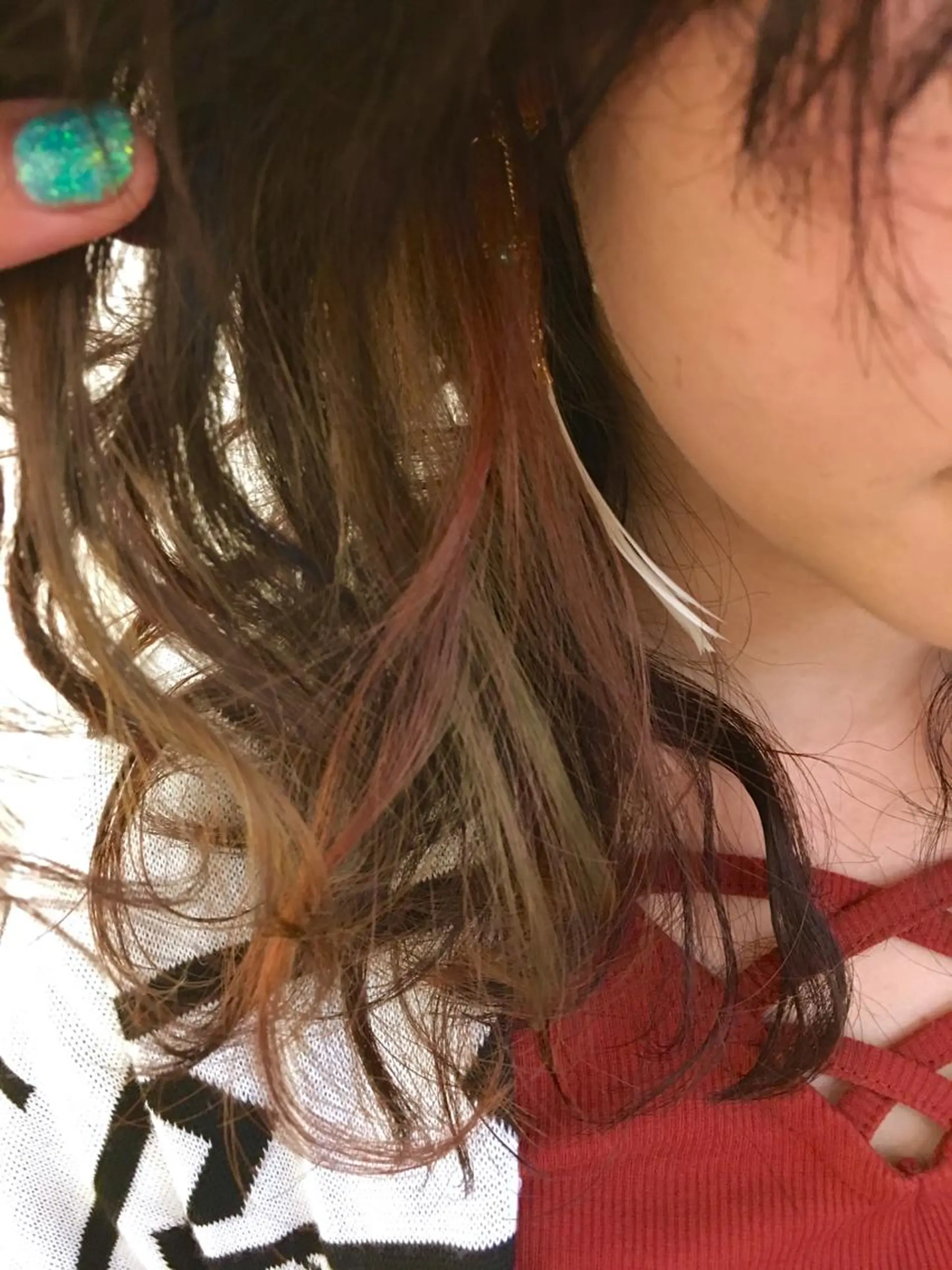 ロング カラー インナーカラー 高橋胡桃🪽 ディレクターのヘアスタイル