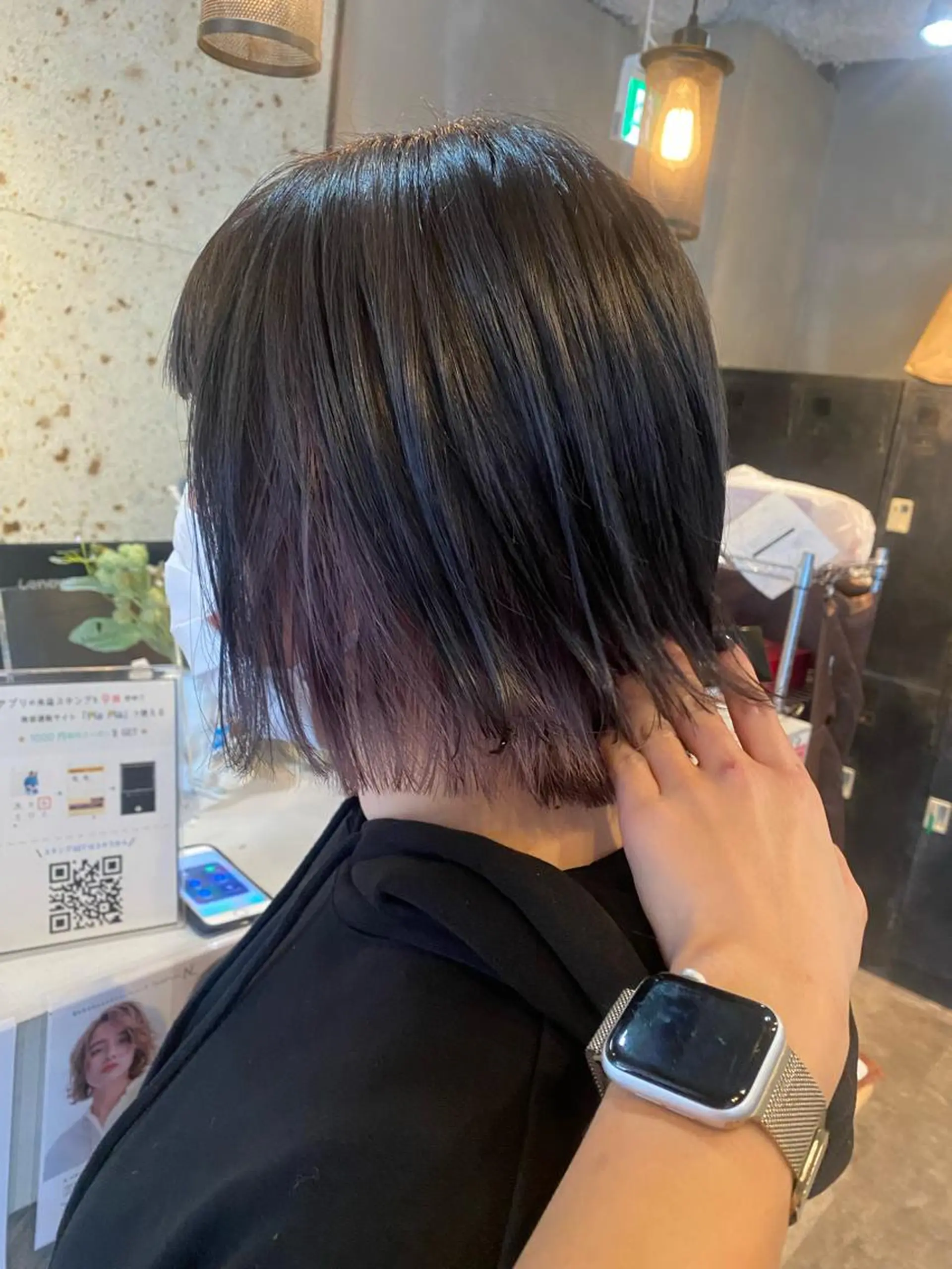 ミディアム ヘアカラー トリートメント sail所属・sail ミウのヘアスタイル