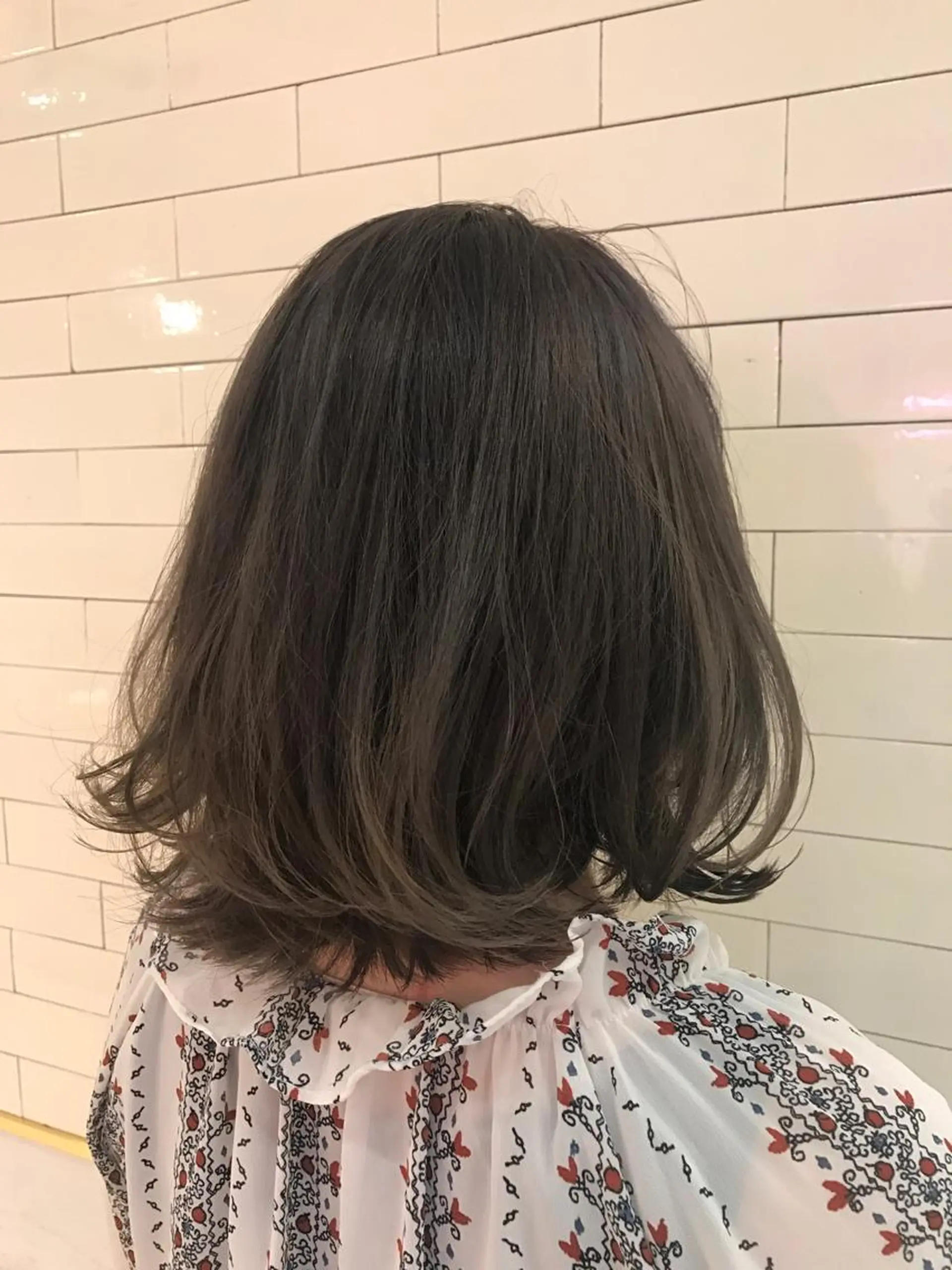 ミディアム カラー 肩より上ヘア特化/ 山田シュウヘイのヘアスタイル