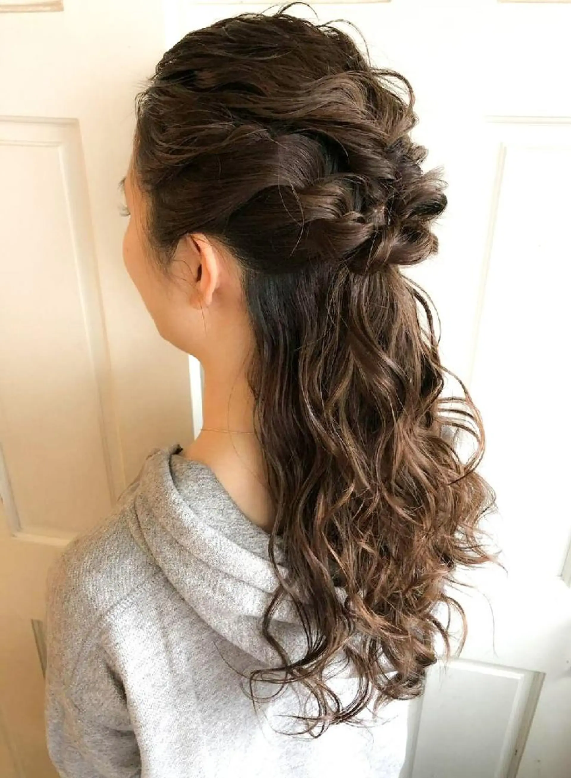 ヘアアレンジ ヘアセット HAIR WORKS HELM所属・ショート✨ボブ✨代表 新田見美仁のヘアスタイル