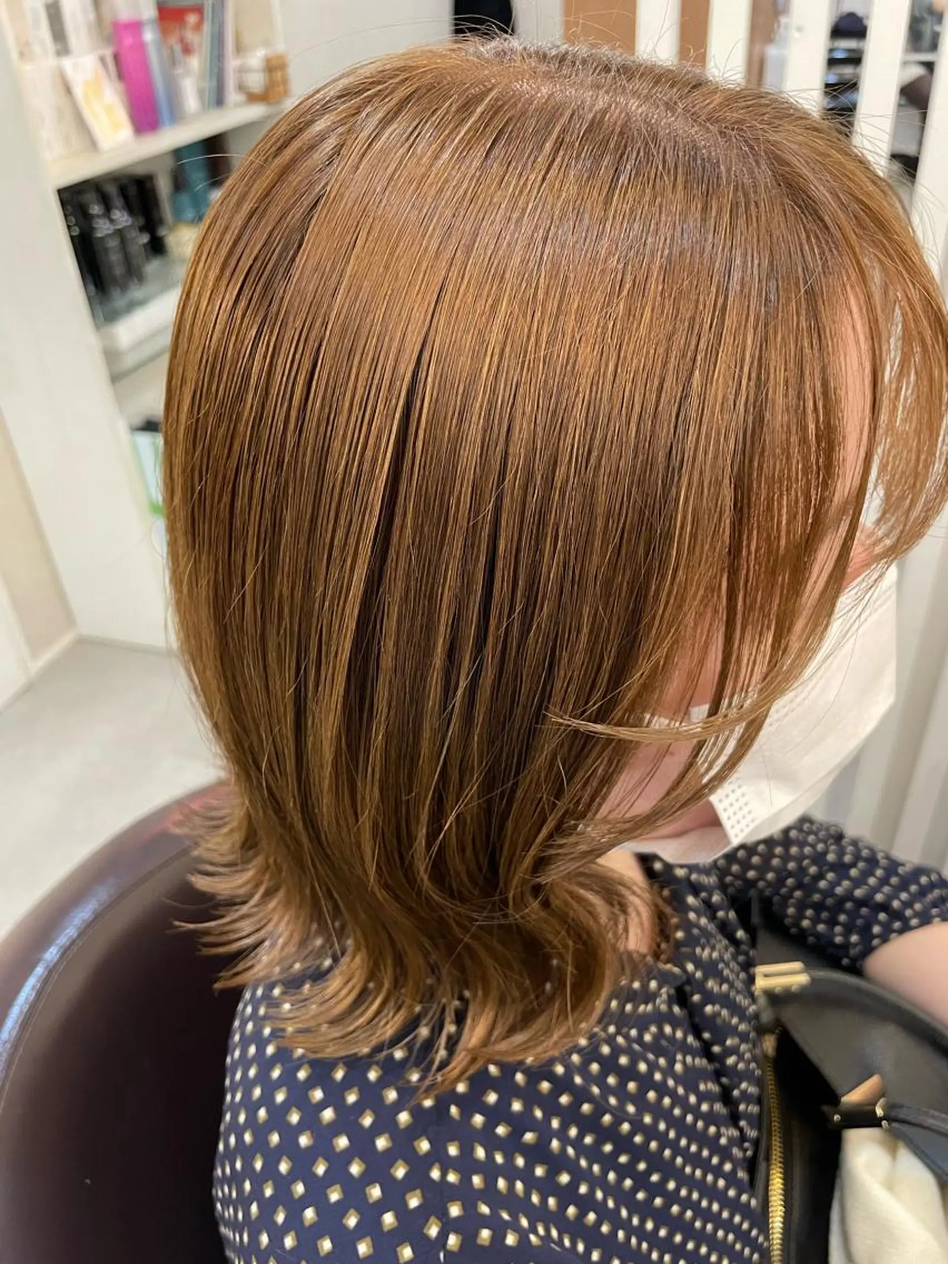 ミディアム カット ヘアカラー トレンド透明感カラー 大貫 昂涼 🐹のヘアスタイル