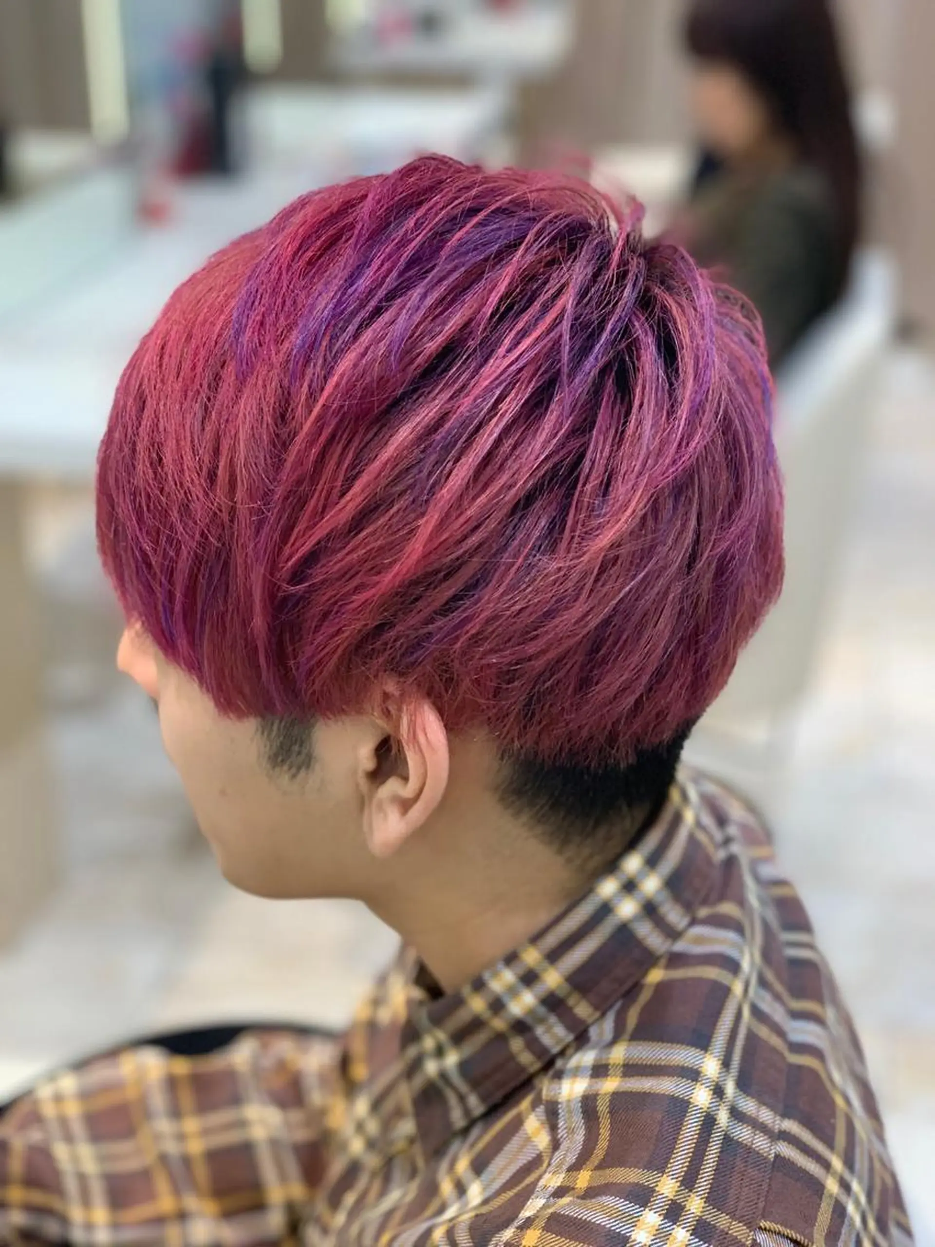 ショート カラー メンズ ケンジアネッタ Men'sのヘアスタイル