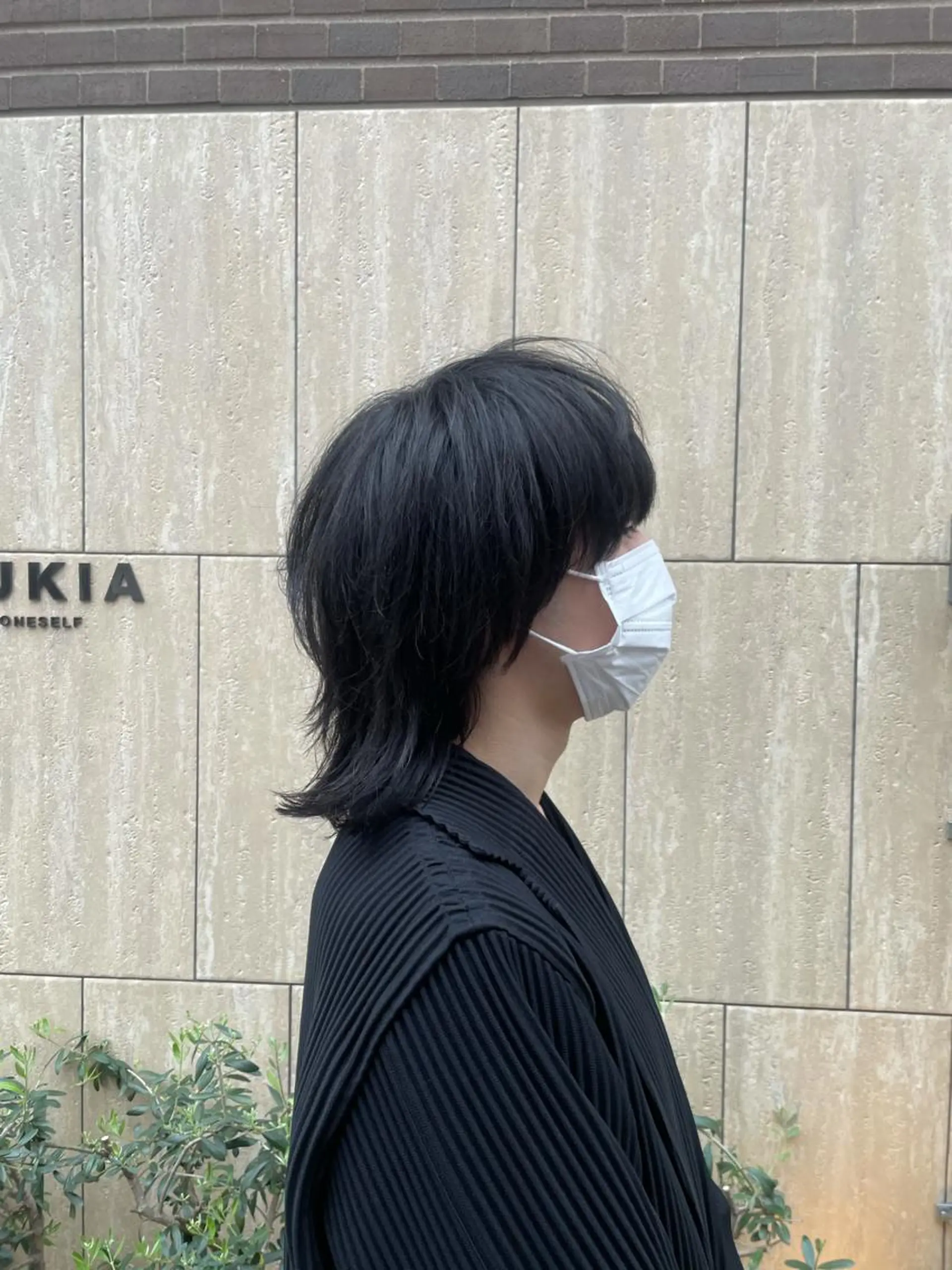 ミディアム メンズ BASUKIA 西宮 甲子園口所属・𝙢𝙚𝙣'𝙨 𝙝𝙖𝙞𝙧高津のヘアスタイル