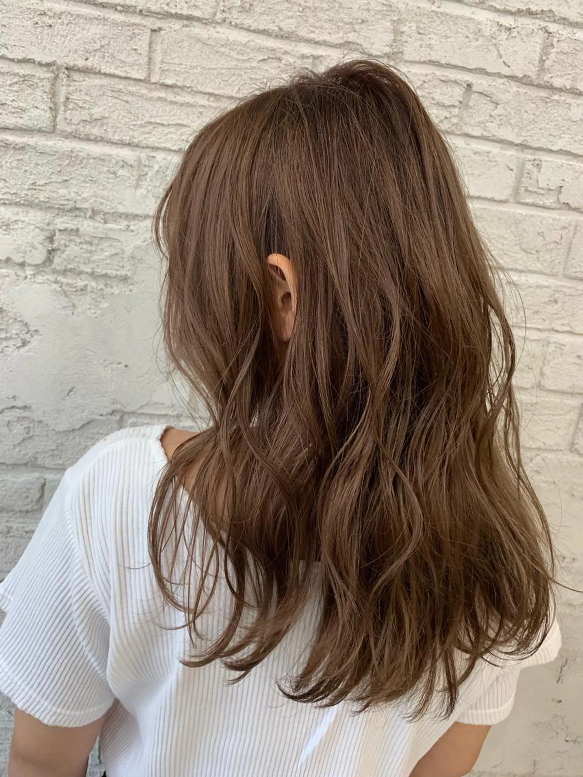 セミロング カット 🇺🇸ハイライト特 化美容師🇺🇸漆沢のヘアスタイル