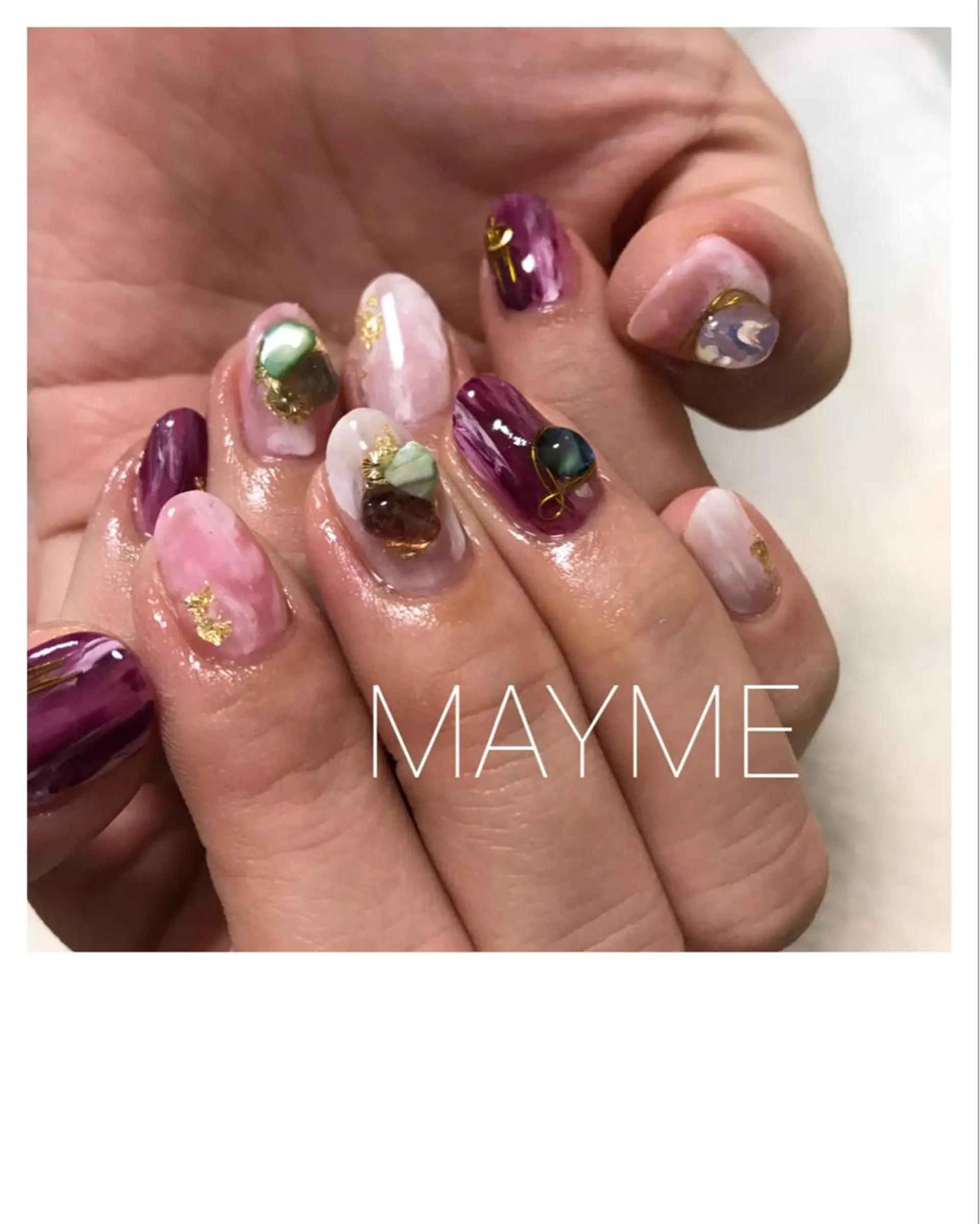 ネイル アートネイル MAYME yのネイルデザイン