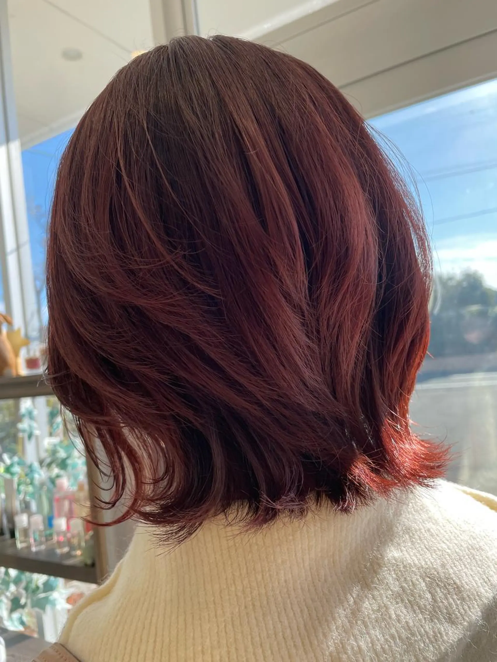 カラー ヘアカラー 松永 果菜のヘアスタイル