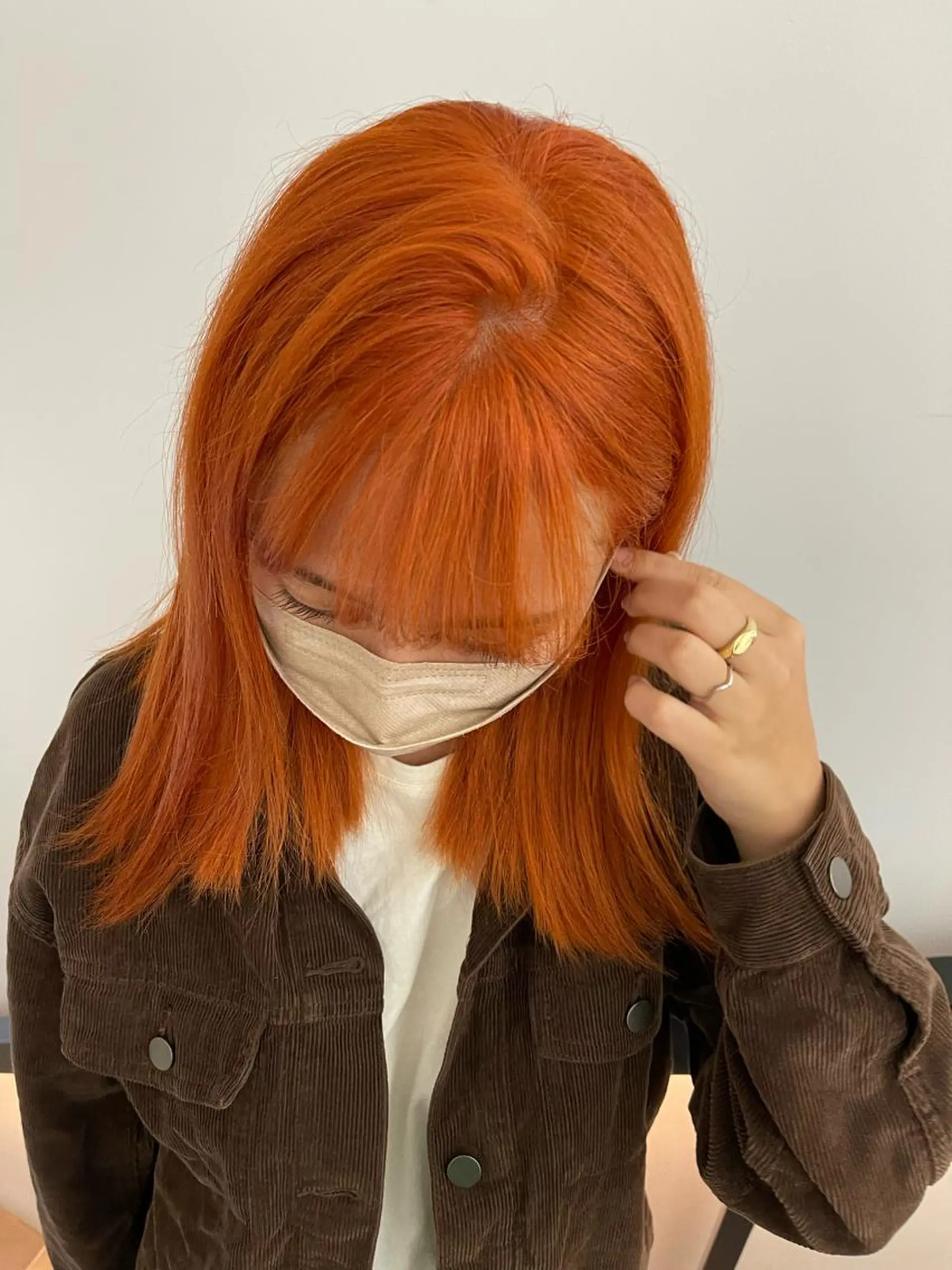 セミロング ヘアカラー zestKalon 🔗IBUのヘアスタイル