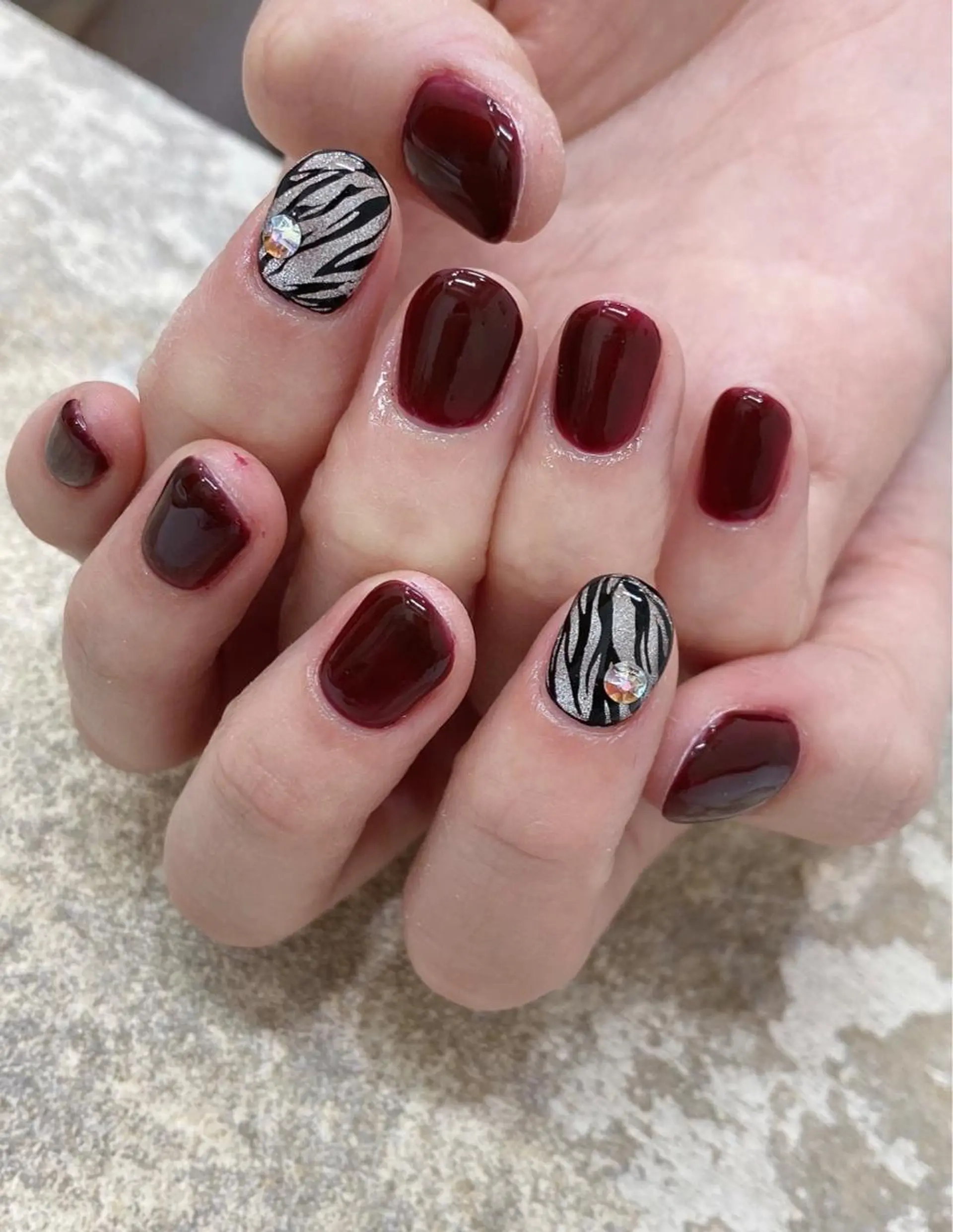 ネイル アニマル柄 ハンドネイル フットネイル nail salon  ∞ mikanal ∞所属・nailsalon ∞ ﾐｶﾅﾙ ∞のネイルデザイン