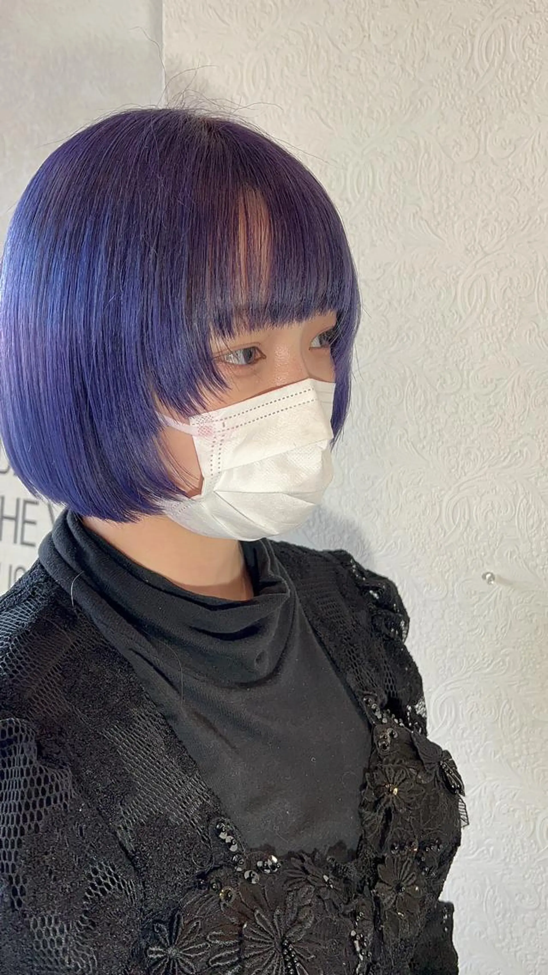 ミディアム カラー ブリーチ 姫カット NEW Open‼️ SOI サタクのヘアスタイル