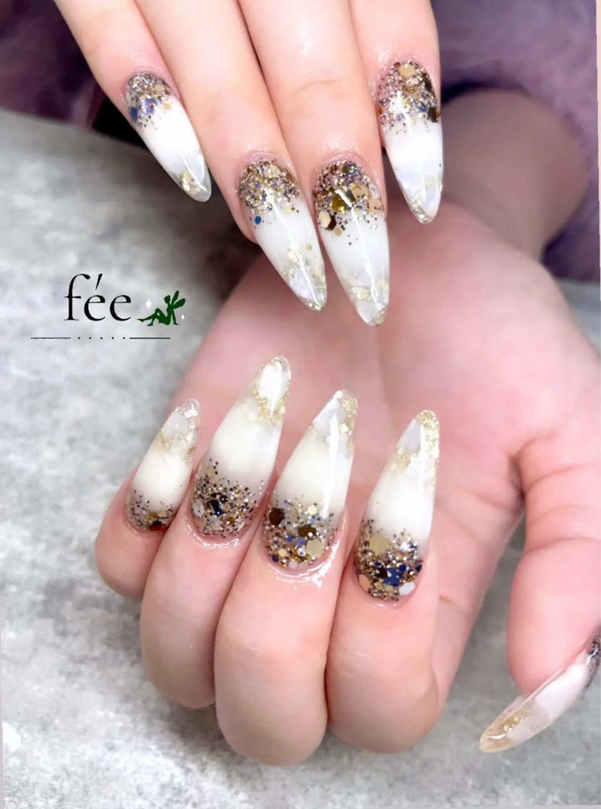 ネイル フットネイル ジェルネイル 韓国ネイル マグネットネイル ミラーネイル ハンドネイル nail salon fee（フィー）のネイルデザイン