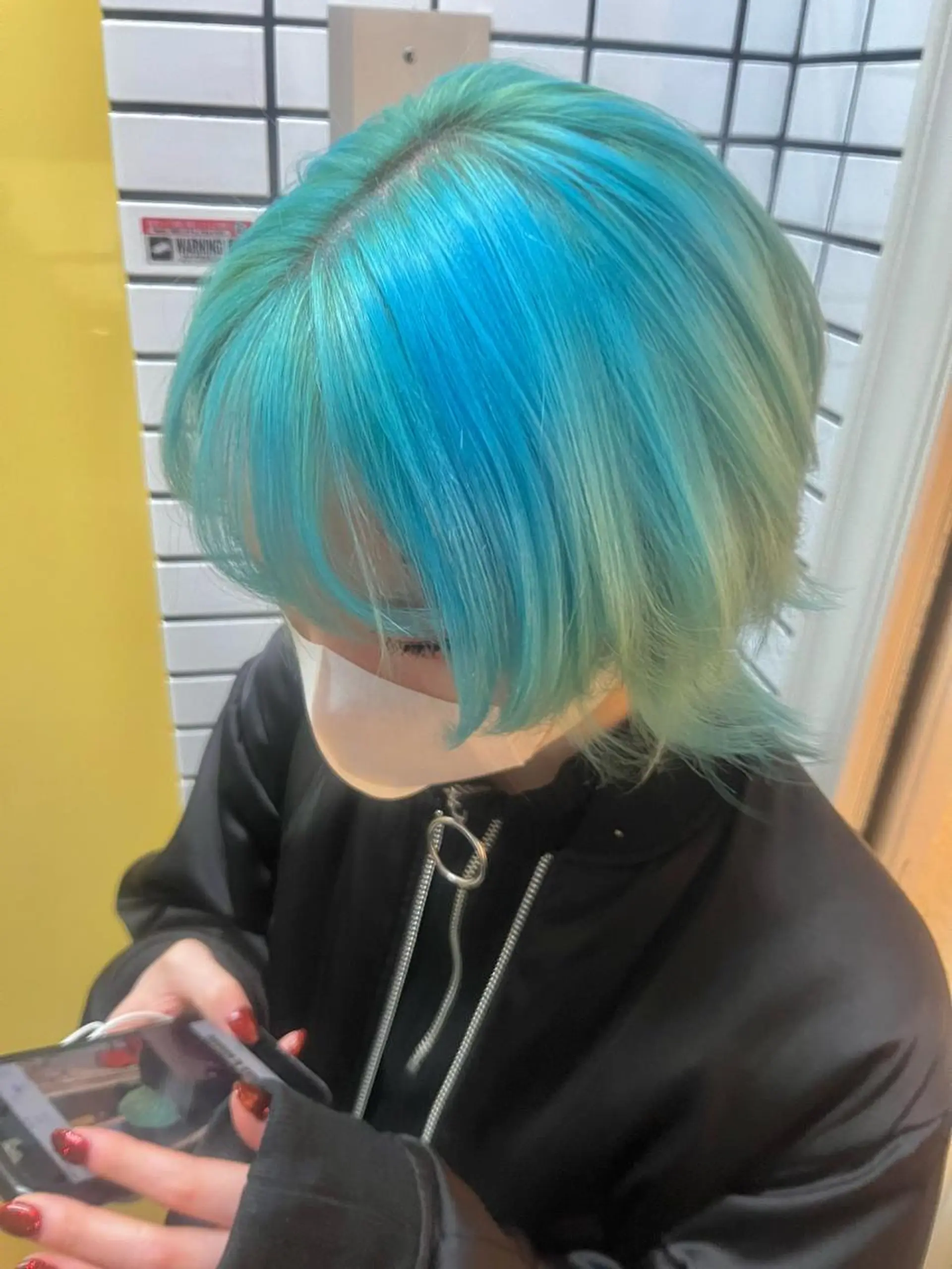 ミディアム カラー ヘアカラー トリートメント ハイーンカラー/外国 人風カラー/ミノリのヘアスタイル