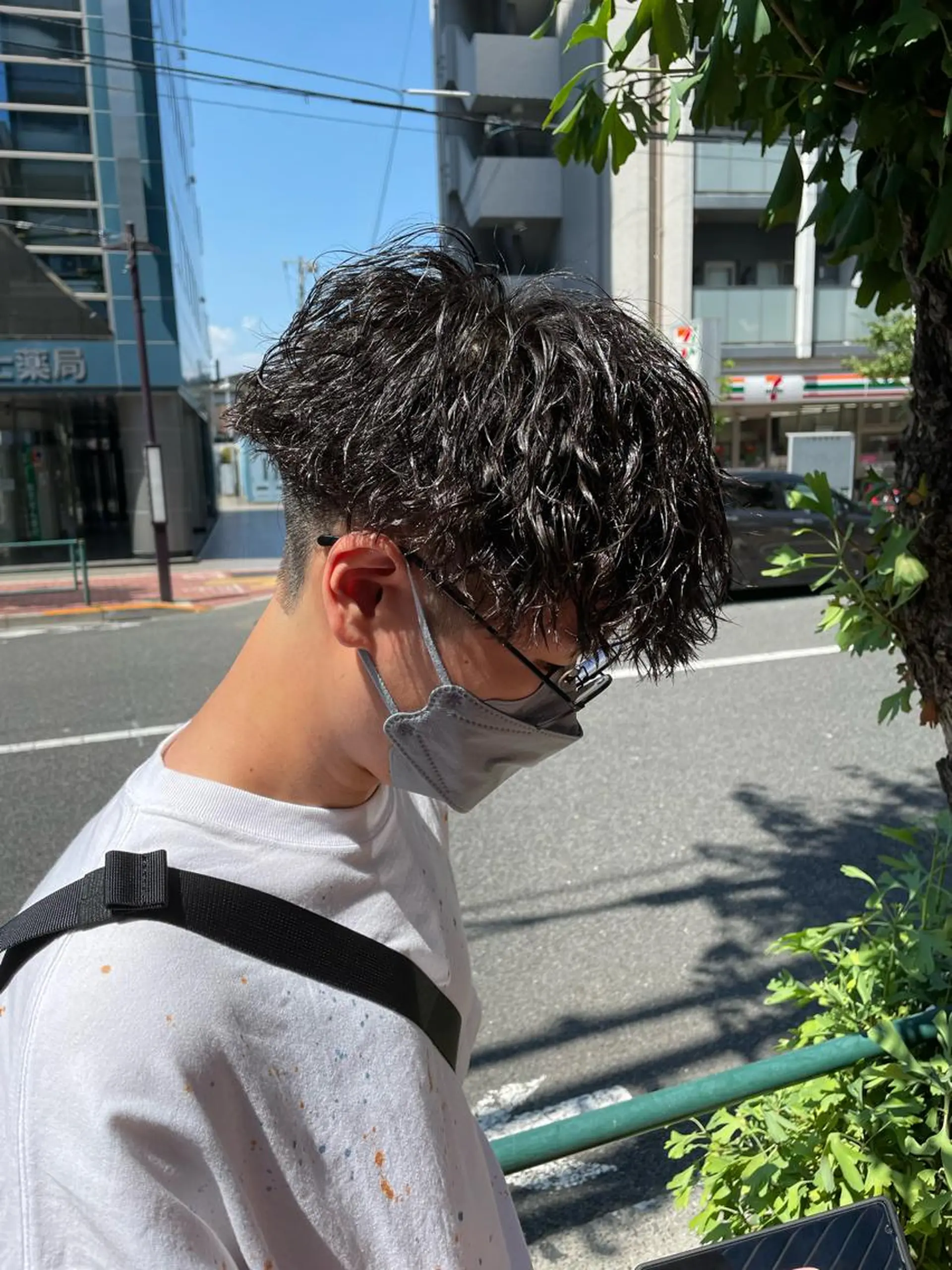 パーマ メンズ 🔥縦落ちツイスパ 🔥鈴木健紀のヘアスタイル