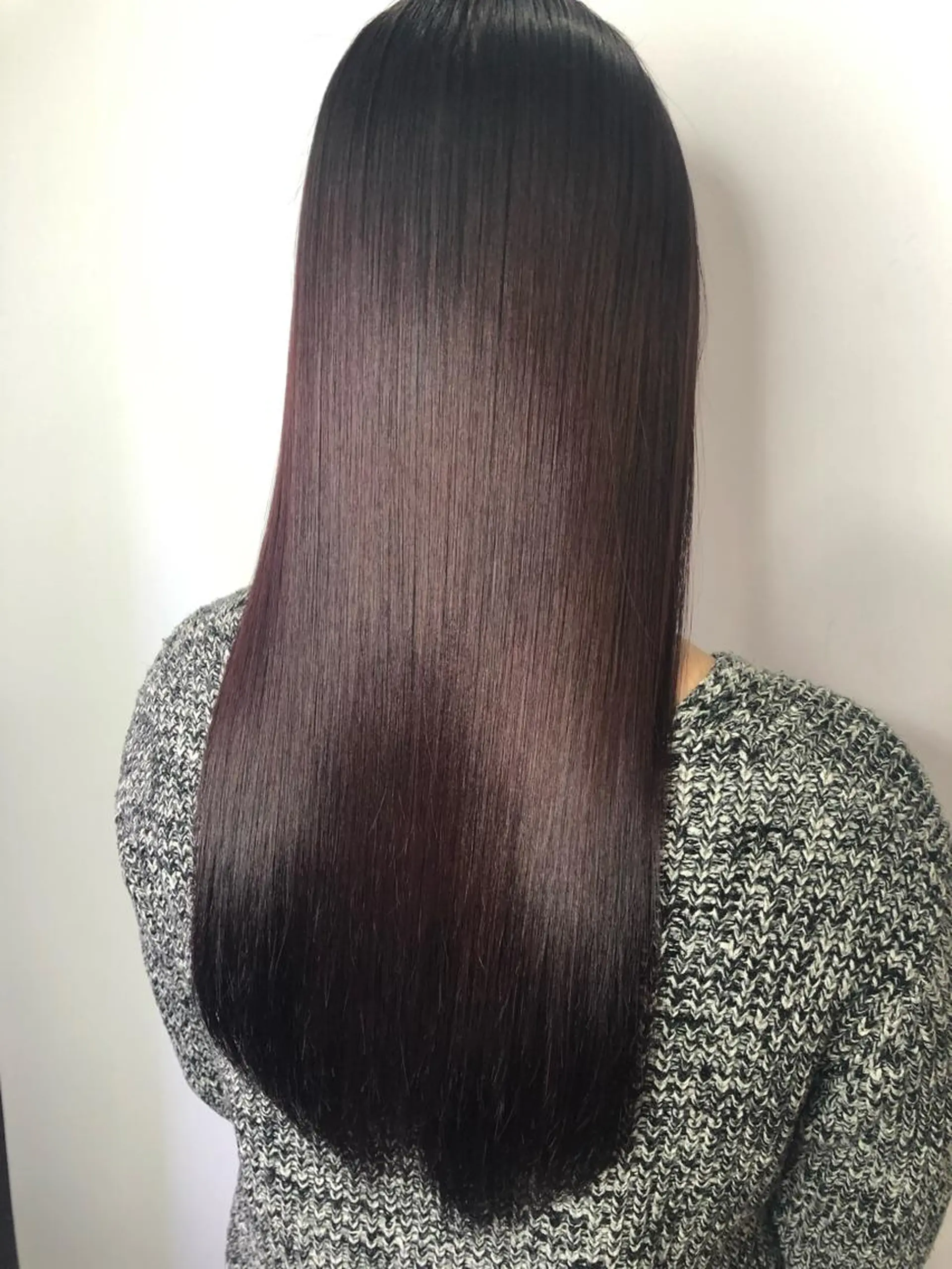 ロング ヘアカラー トリートメント 🧸プルエクステ❤︎ ネイルKAO🧸のヘアスタイル
