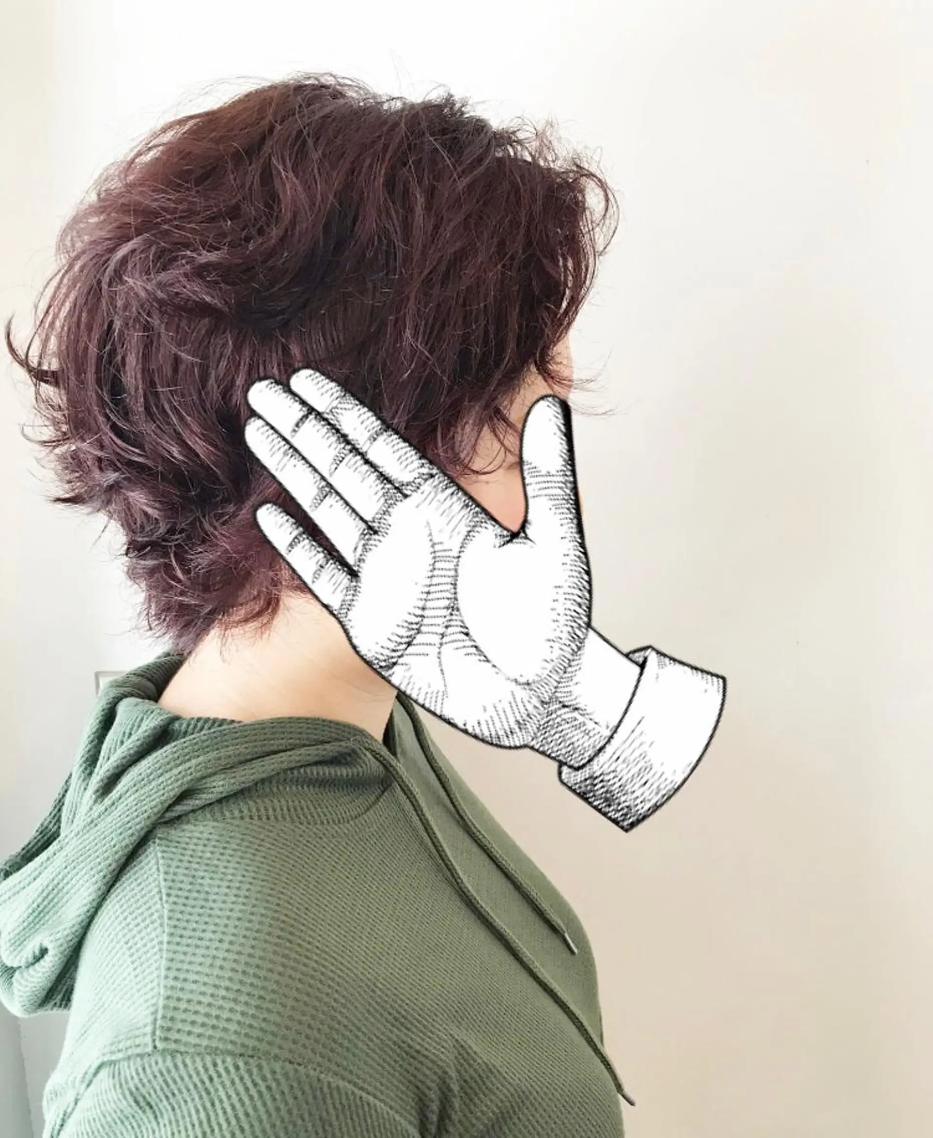 ショート カラー ボルドーカラー ≫  𝟓 ¹/₄所属・mayo 🐄🌈のヘアスタイル