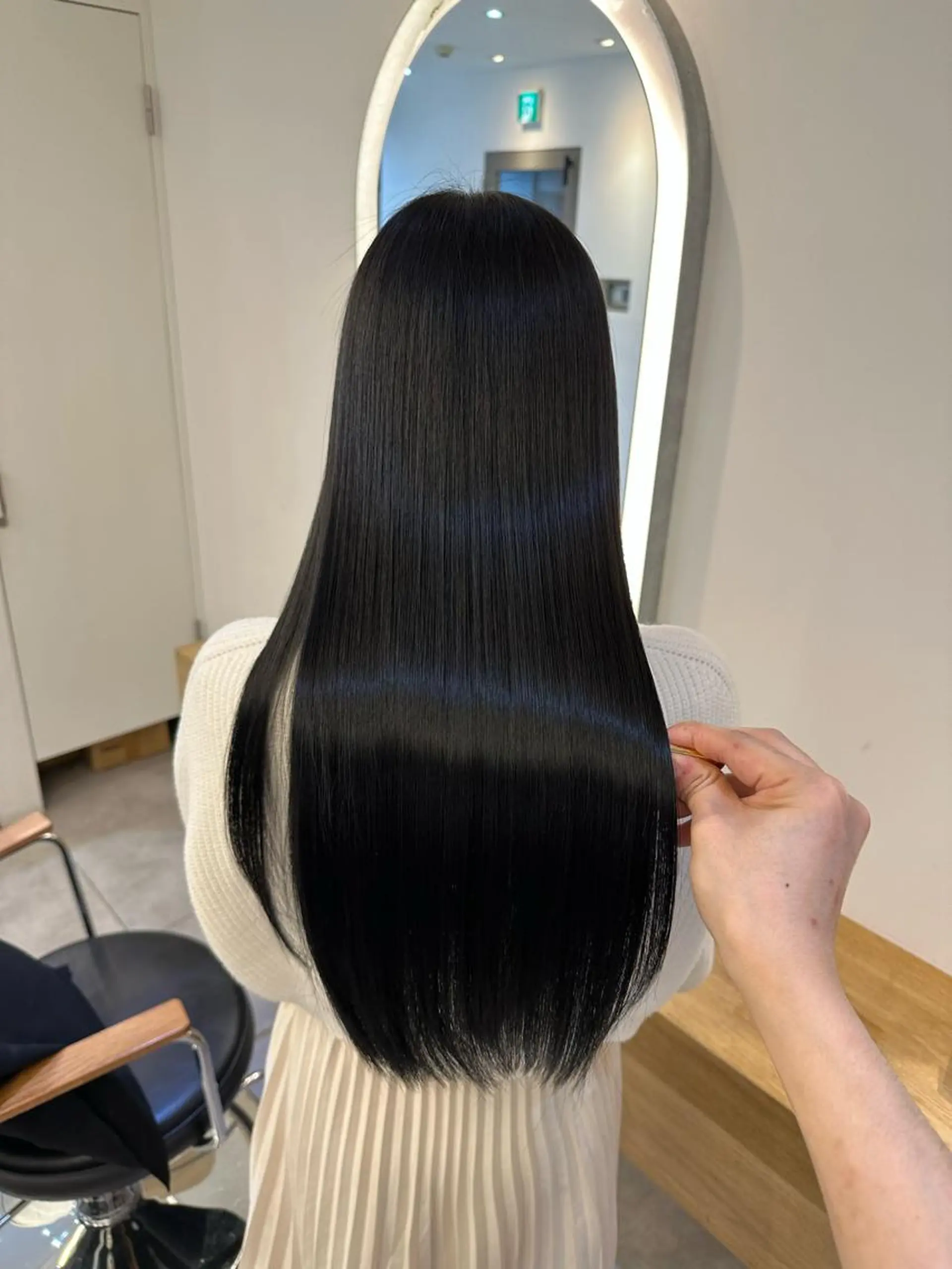 ロング カット ヘアカラー トリートメント 💍美髪矯正💍 山田　涼也のヘアスタイル
