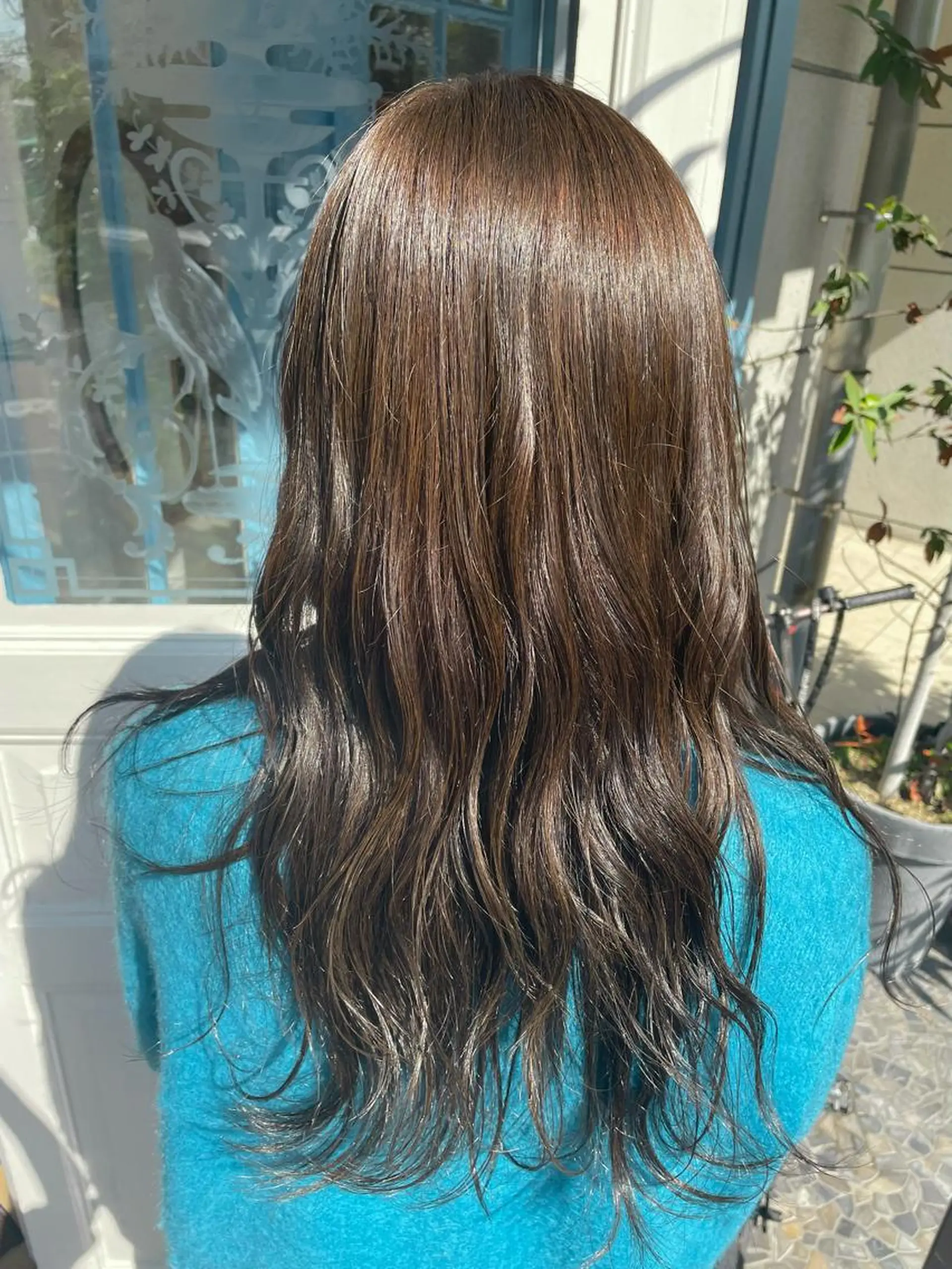 セミロング 栗林 茉那のヘアスタイル
