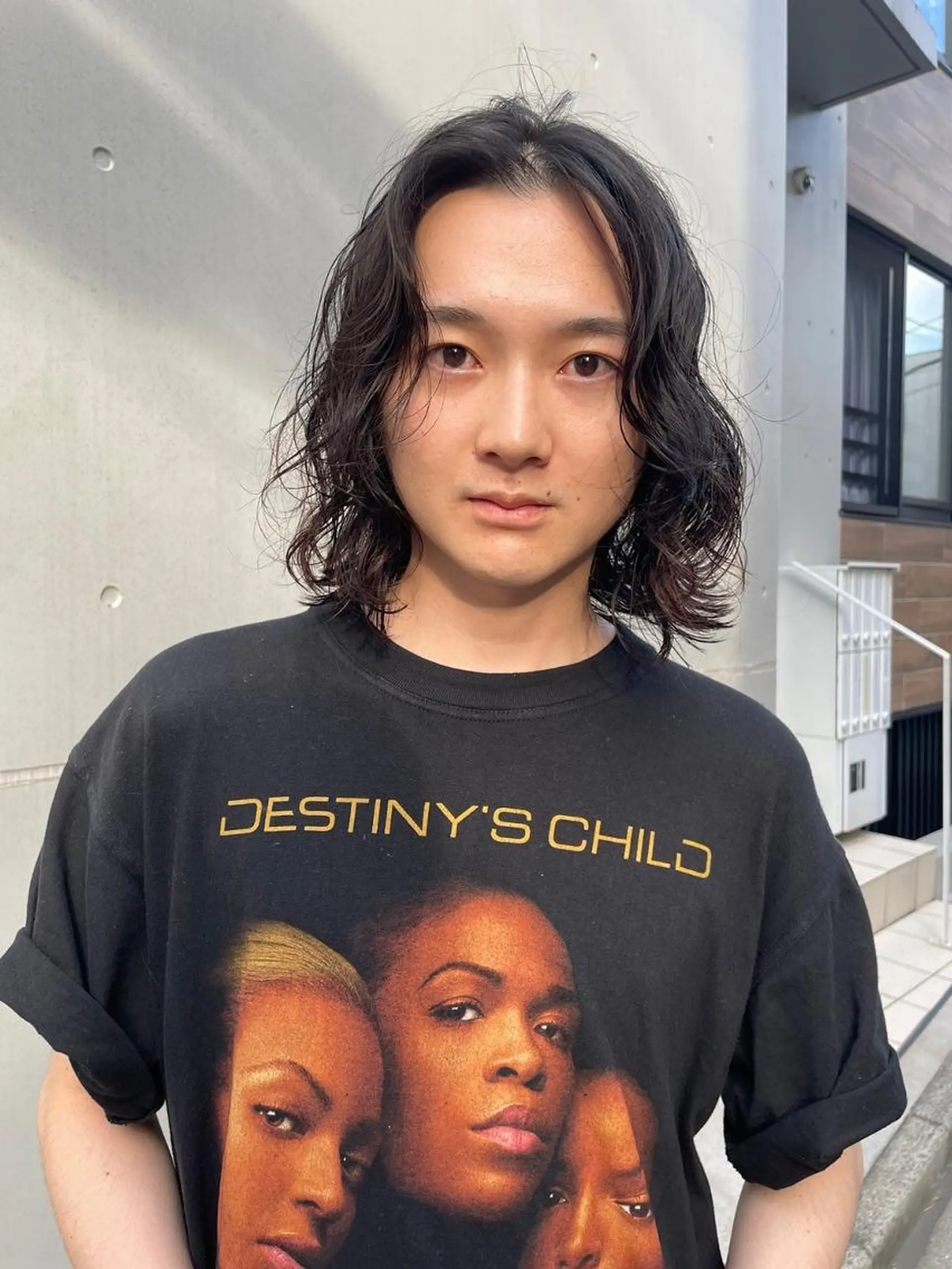 ミディアム カラー パーマ ショートボブ ミディアムパーマ アディクシーカラー ブリーチ ケアブリーチ カット ヘアカラー トリートメント ヘッドスパ CEINE+ officialのヘアスタイル