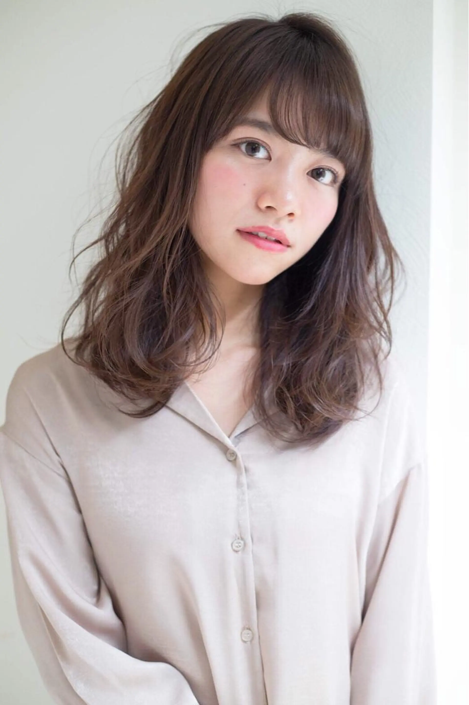 セミロング カラー パーマ ヘアアレンジ 店長【槌矢圭悟】 ボブ/レイヤーのヘアスタイル