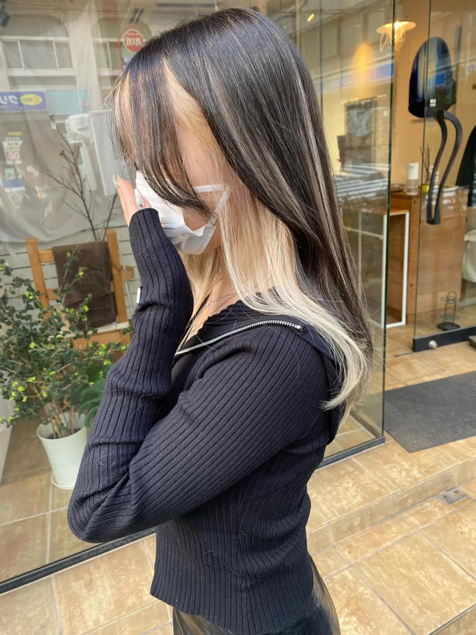 ロング カラー 韓国ヘア♡レイヤー AYAのヘアスタイル