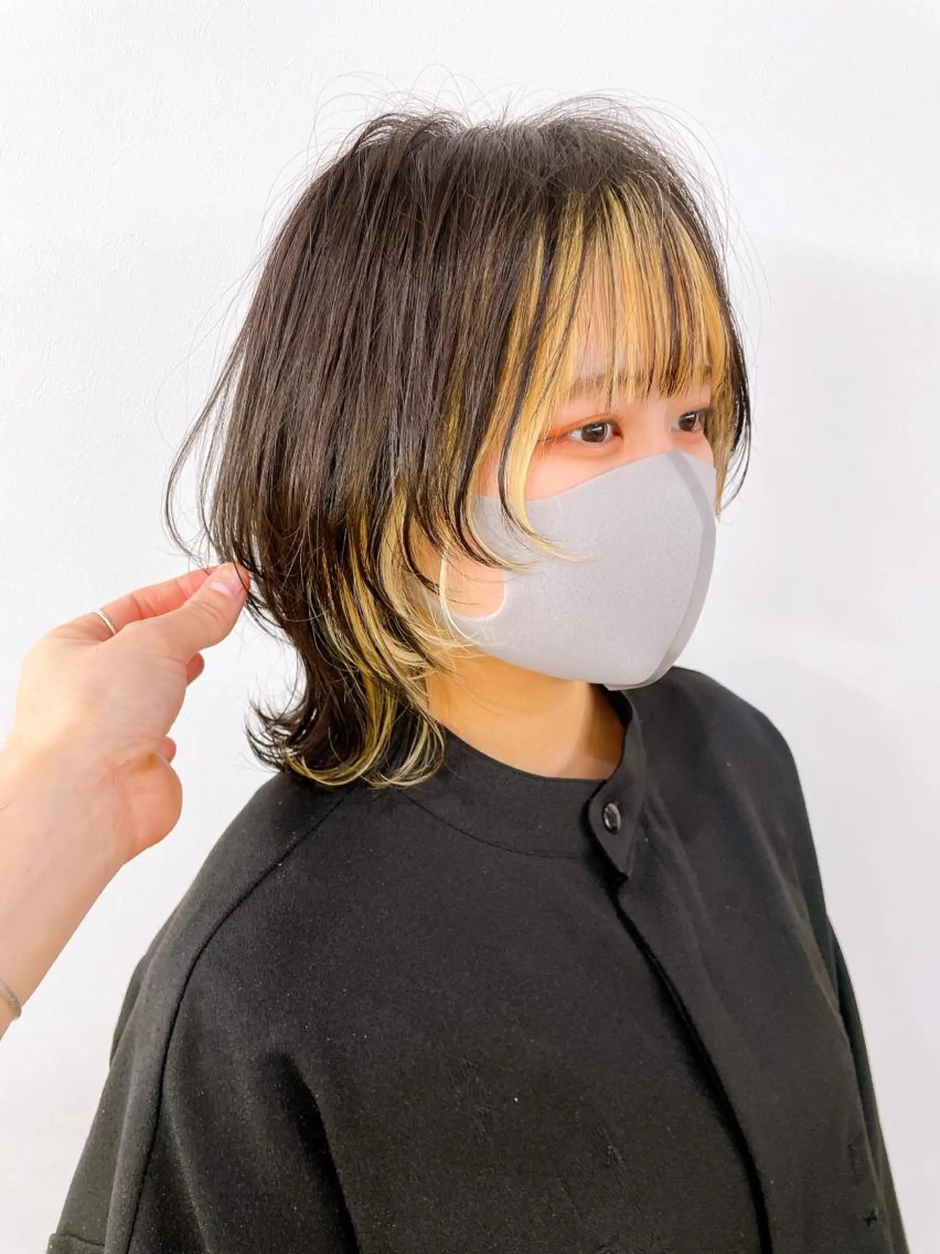 ショート ウルフカット カット やまぎし ひろきのヘアスタイル