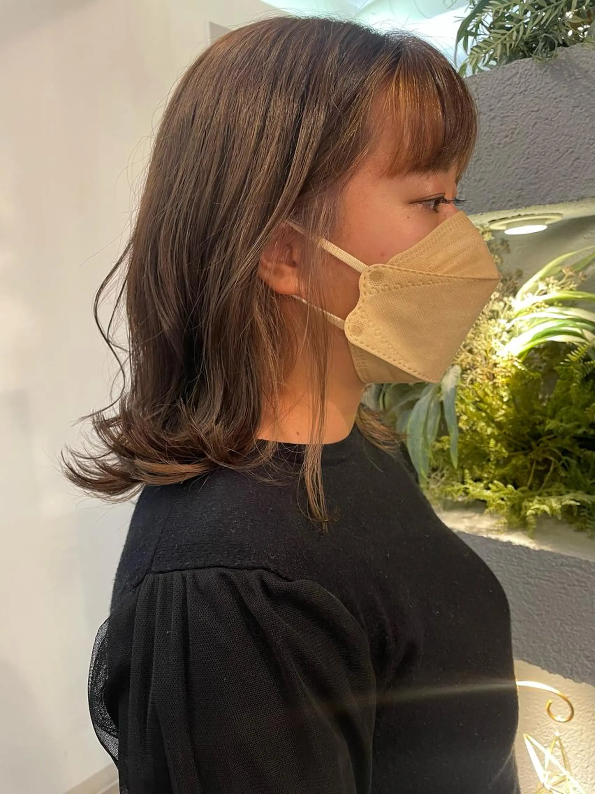 ミディアム カラー ブリーチ／ヘアセット 🪞🌙minamiのヘアスタイル