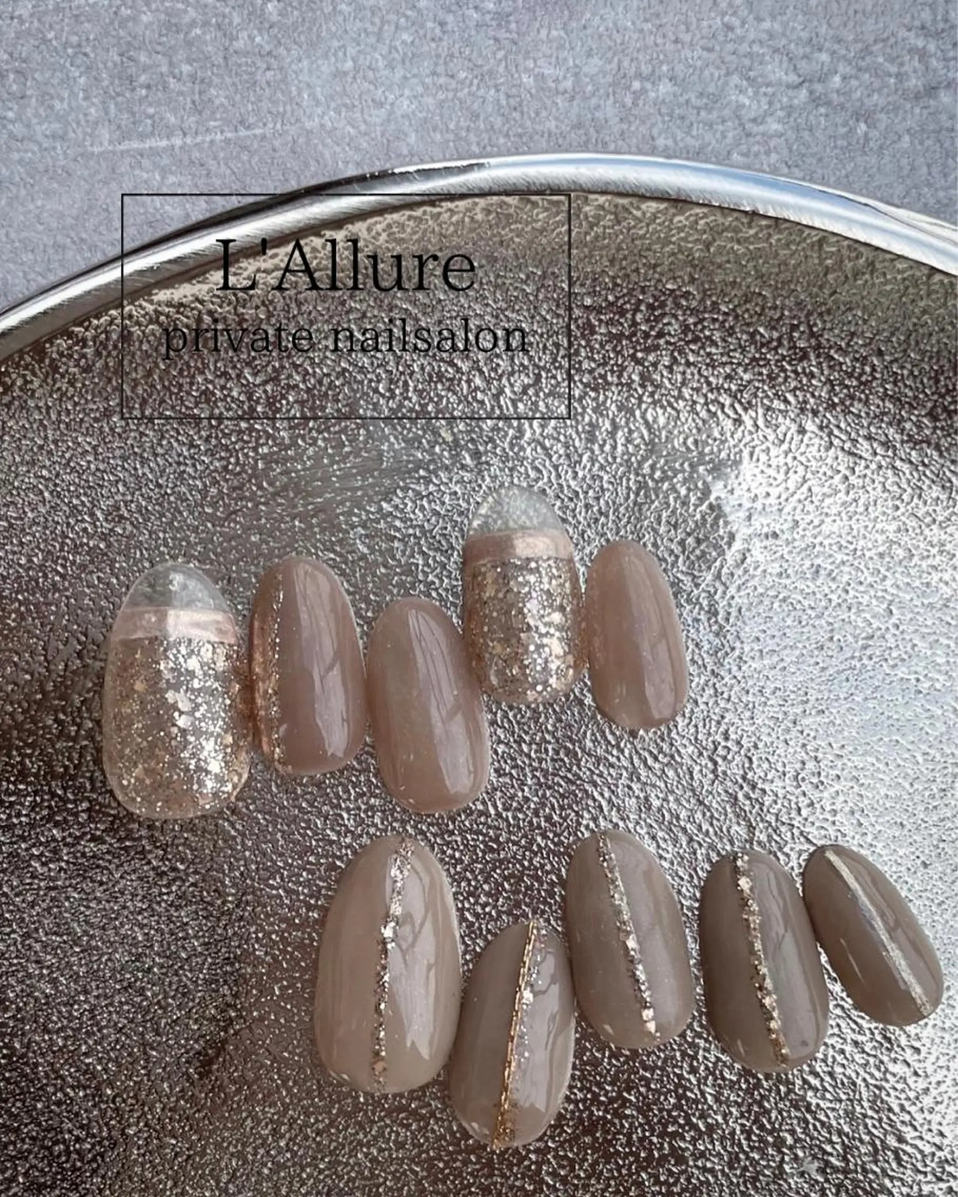 ロング ハンドネイル nailsalon -L'Allure-のネイルデザイン