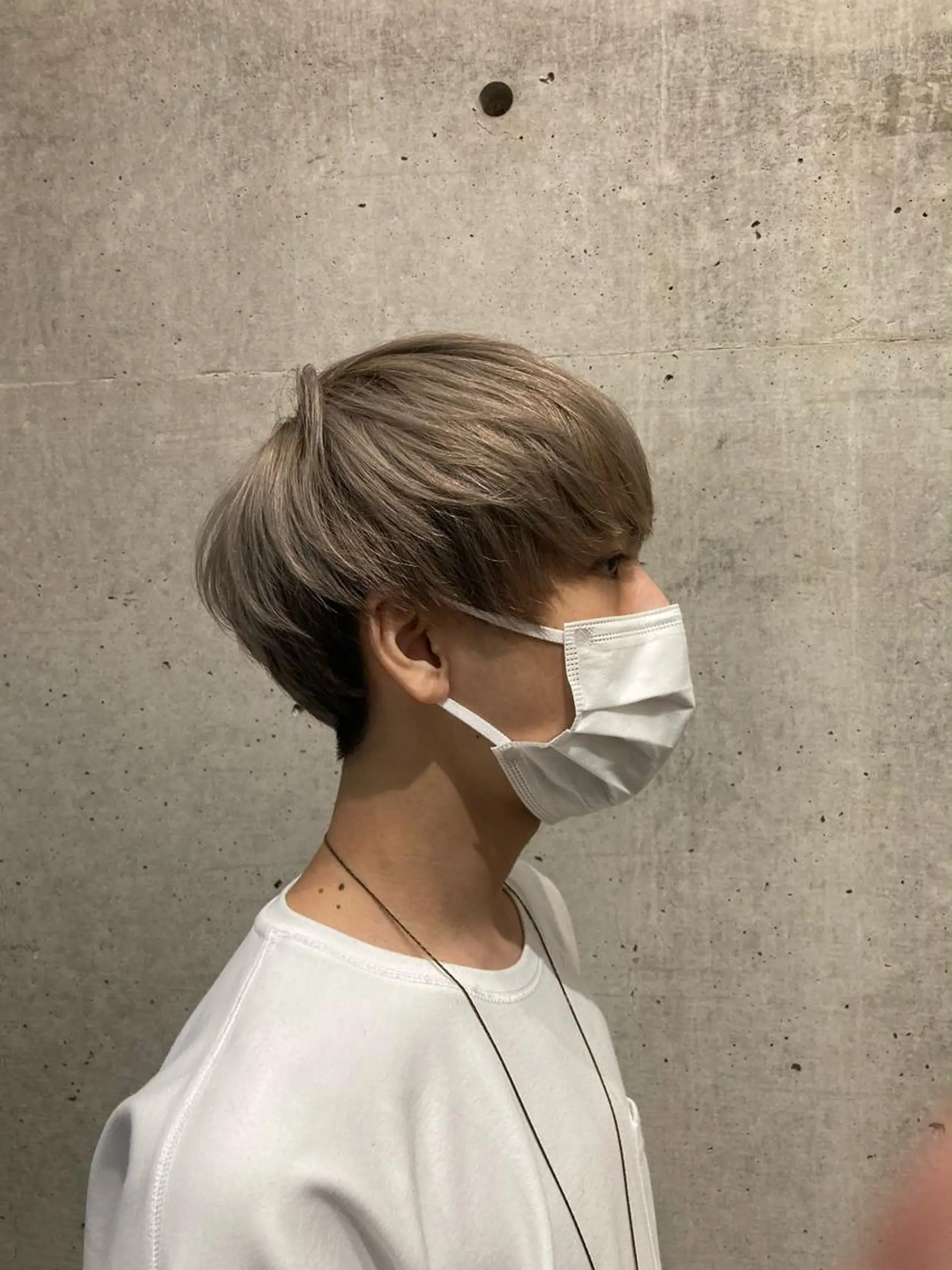 ショート カラー メンズ カット は まべのヘアスタイル