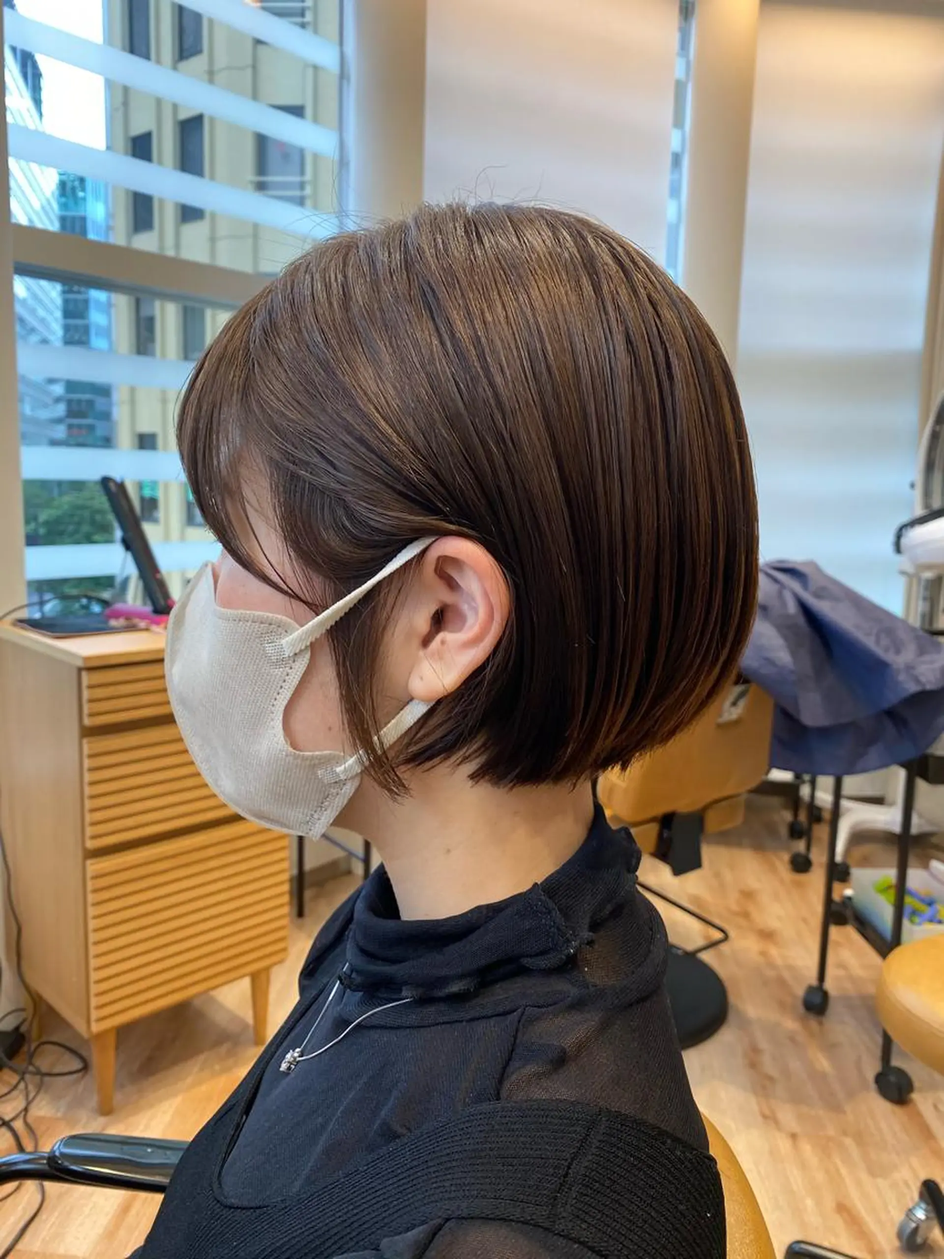 ショート カラー カット ヘアカラー トリートメント ❤️パーマ美容師✂︎ 井口美緒のヘアスタイル