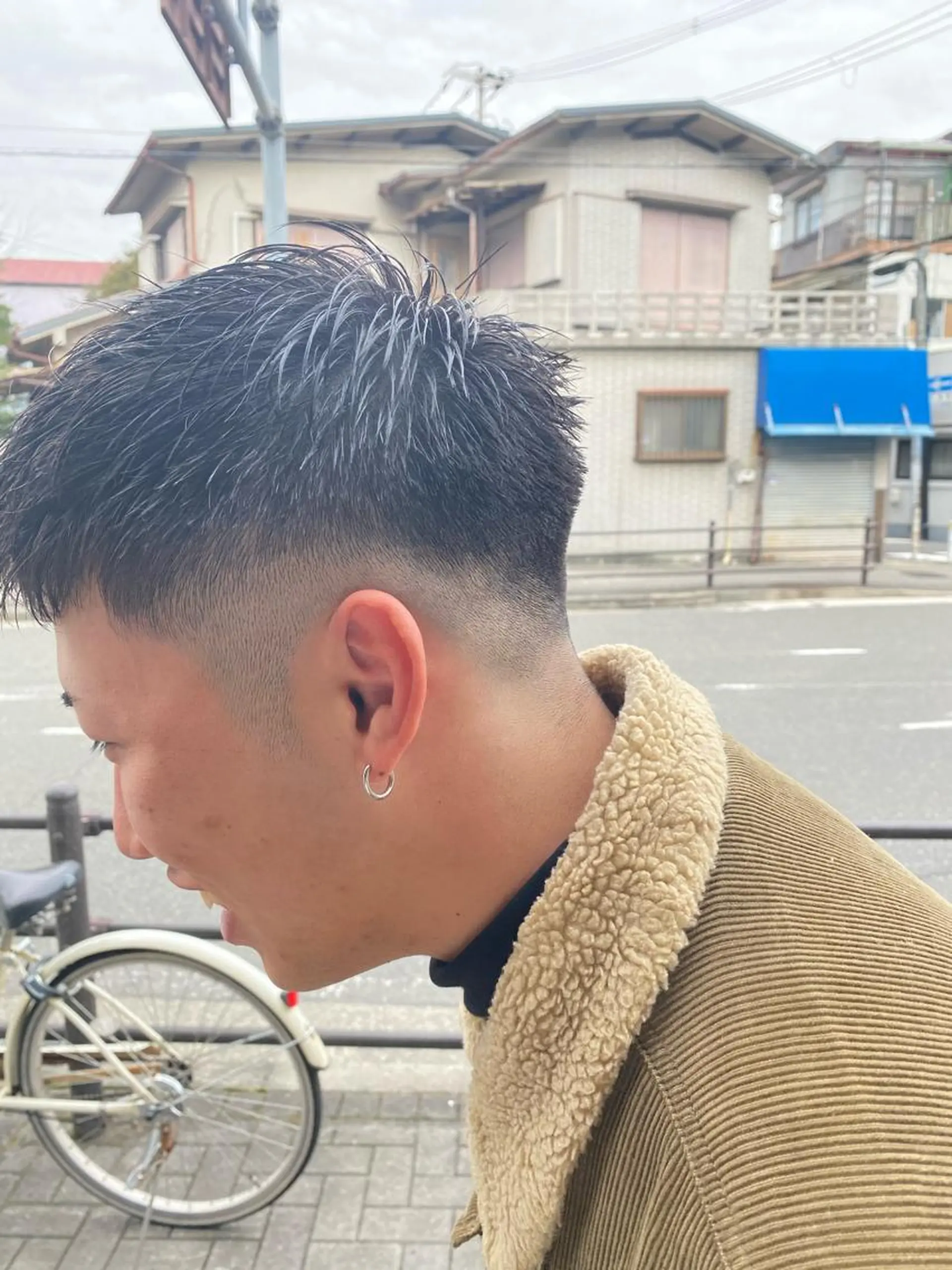 メンズ カット CHIBA/マンツー マン/艶髪と透け感のヘアスタイル