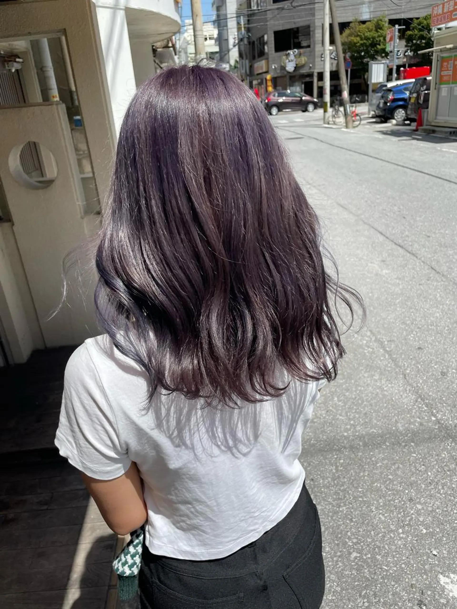 セミロング カラー ヘアカラー miloc那覇 MIKUのヘアスタイル