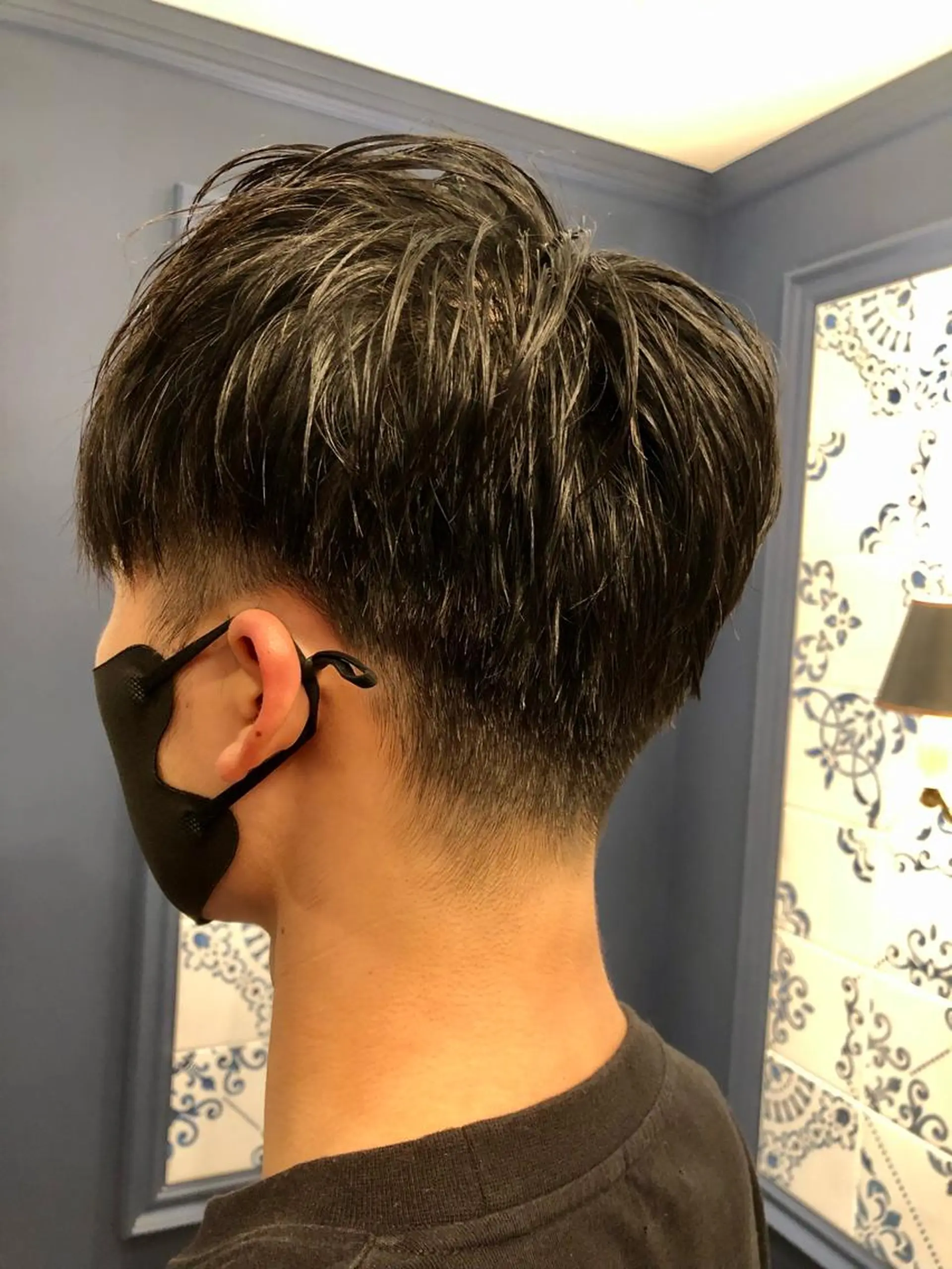 ショート メンズ Carina所属・セン北徒歩５分 キシタクのヘアスタイル