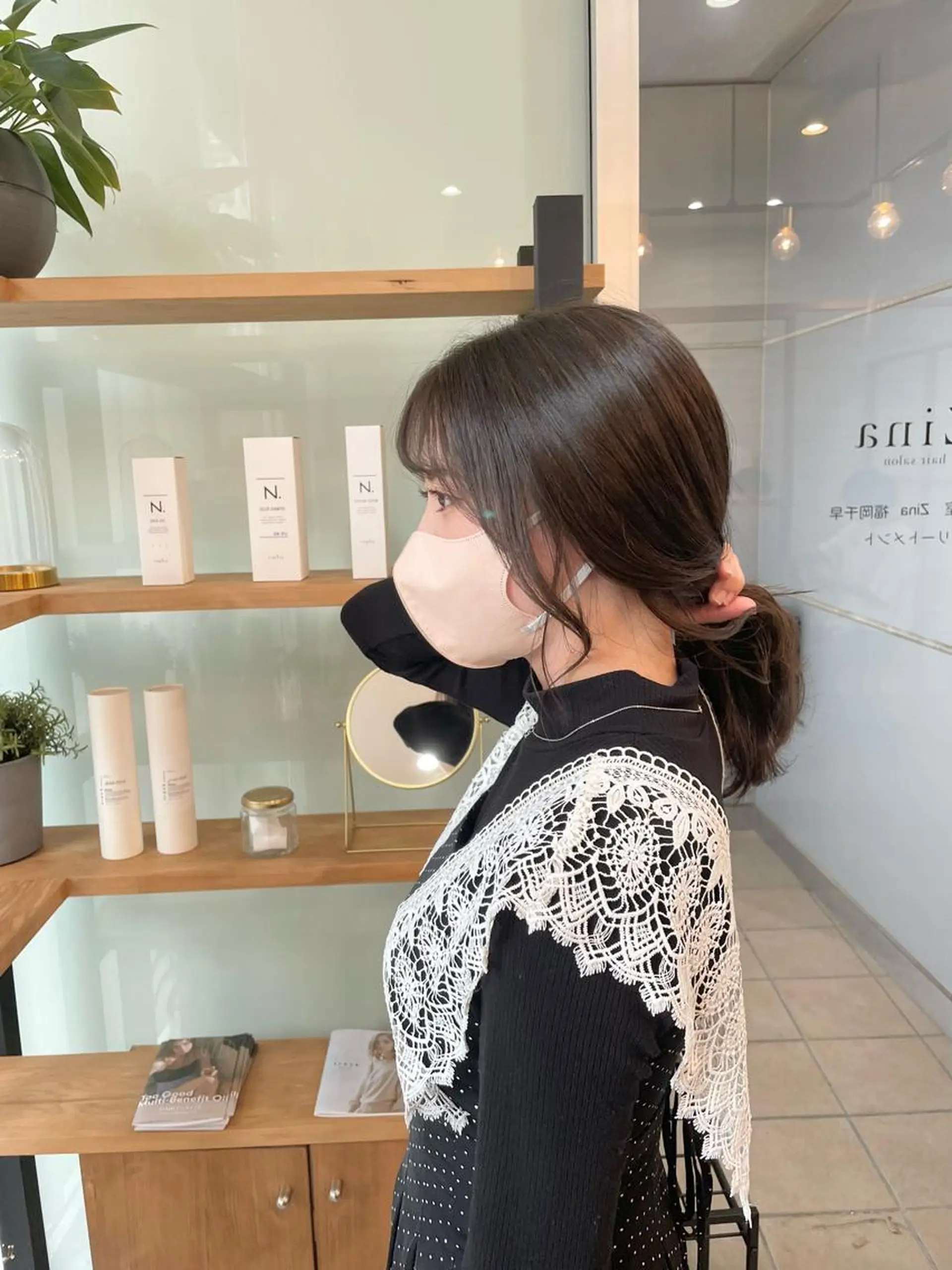 セミロング カット 荒木 康太のヘアスタイル