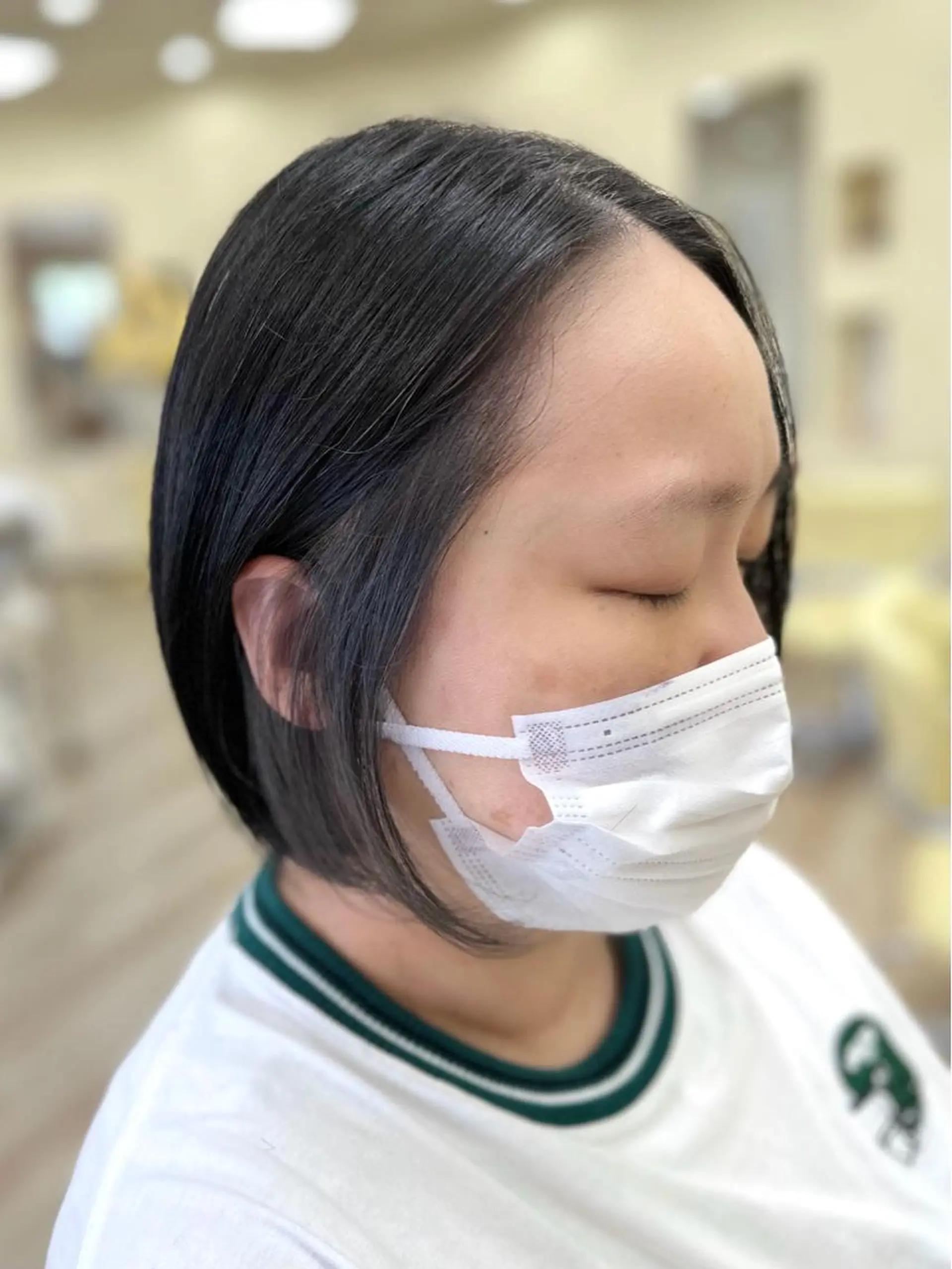 ショート カラー 前下がりボブ インナーカラー ボブ ヘアカラー 美容室　アンジュ　みやき店所属・田中 純平のヘアスタイル